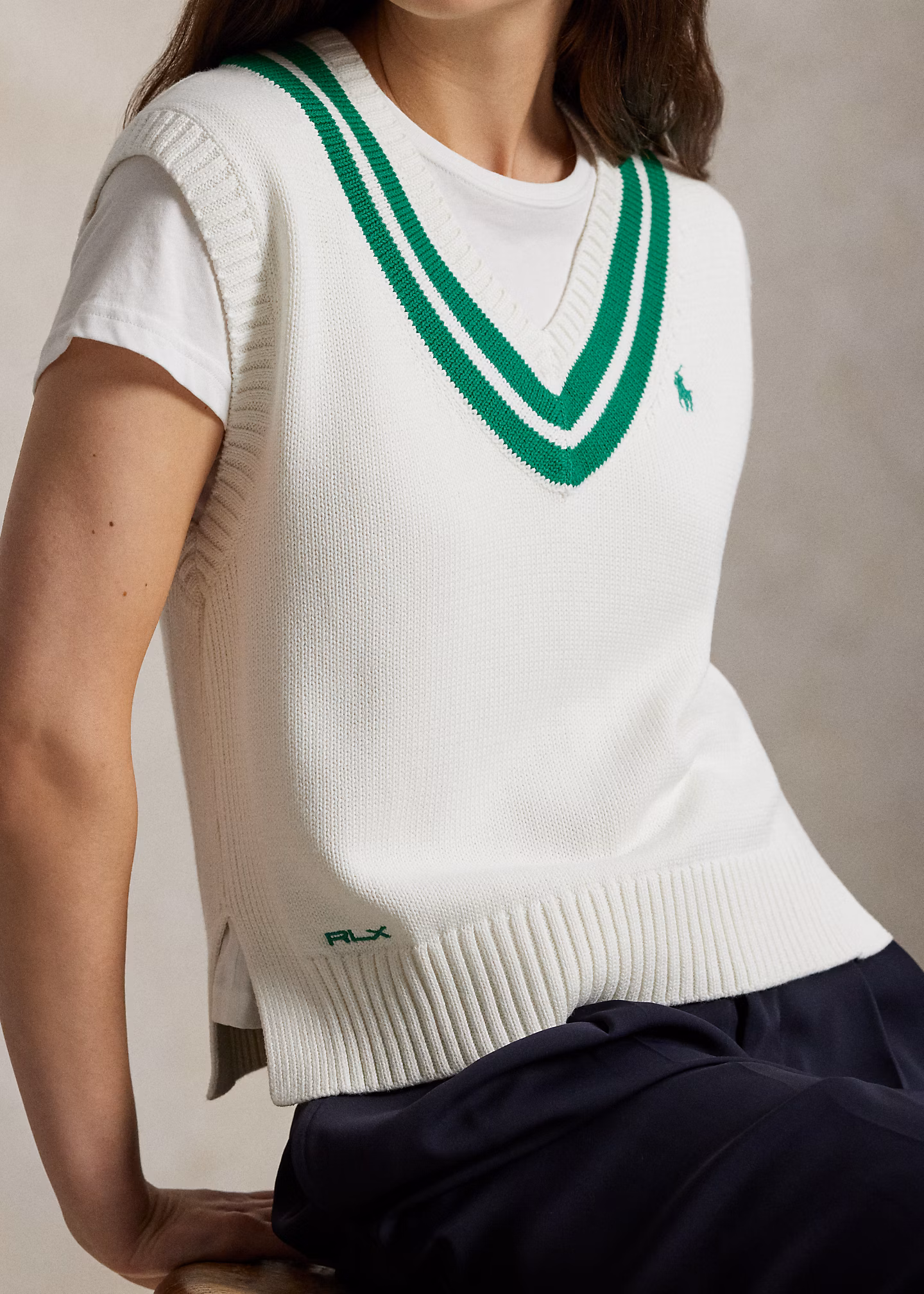 Cricket-Pullunder aus Baumwollmischung - RALPH LAUREN OUTLET