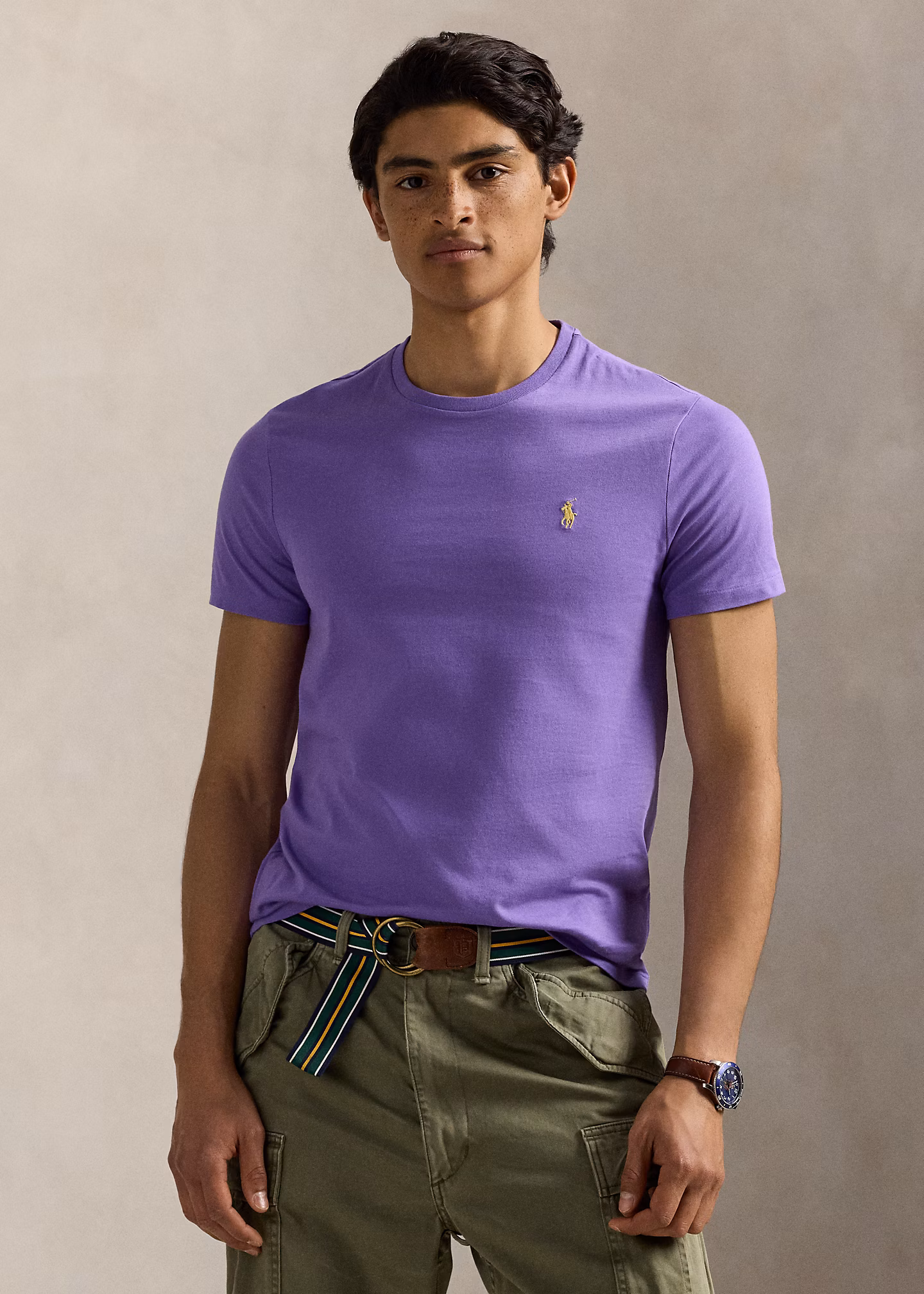 Custom-Slim-Fit Jersey-T-Shirt - RALPH LAUREN OUTLET