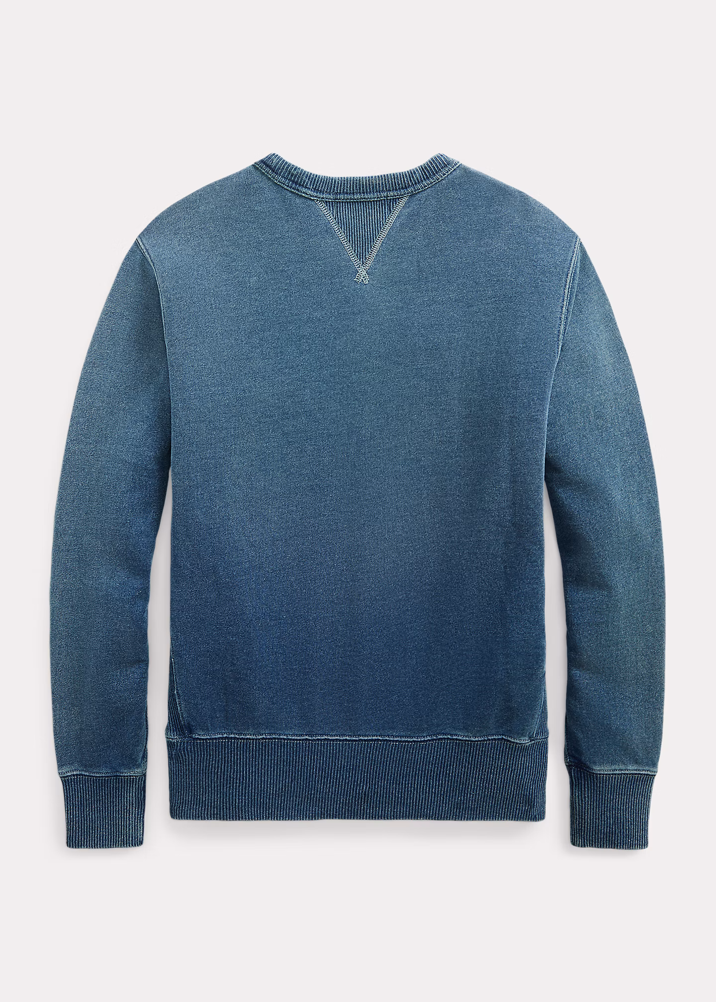 French-Terry-Sweatshirt in Indigo - RALPH LAUREN OUTLET