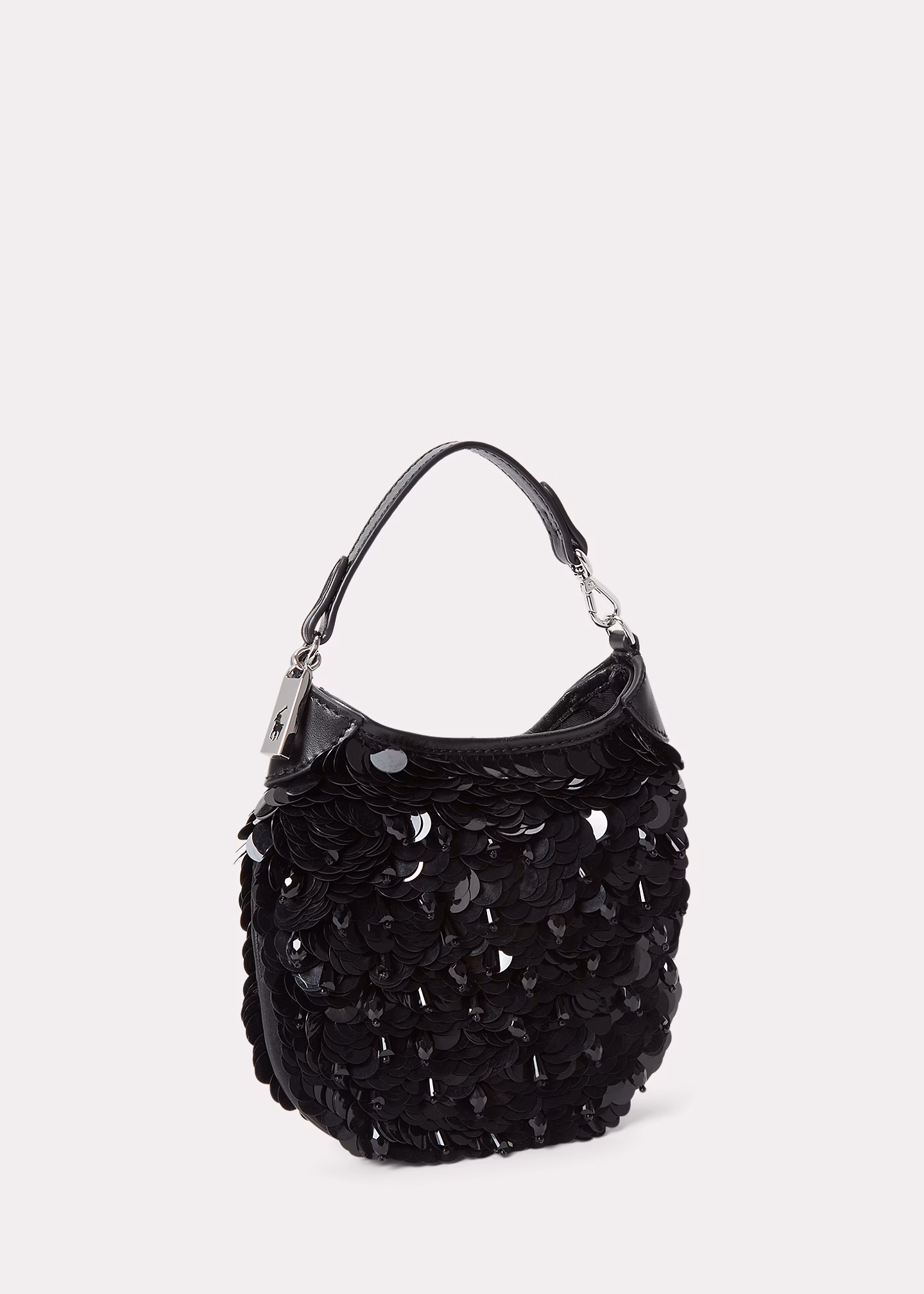 Seiden-Pochette Polo ID mit Pailletten - RALPH LAUREN OUTLET