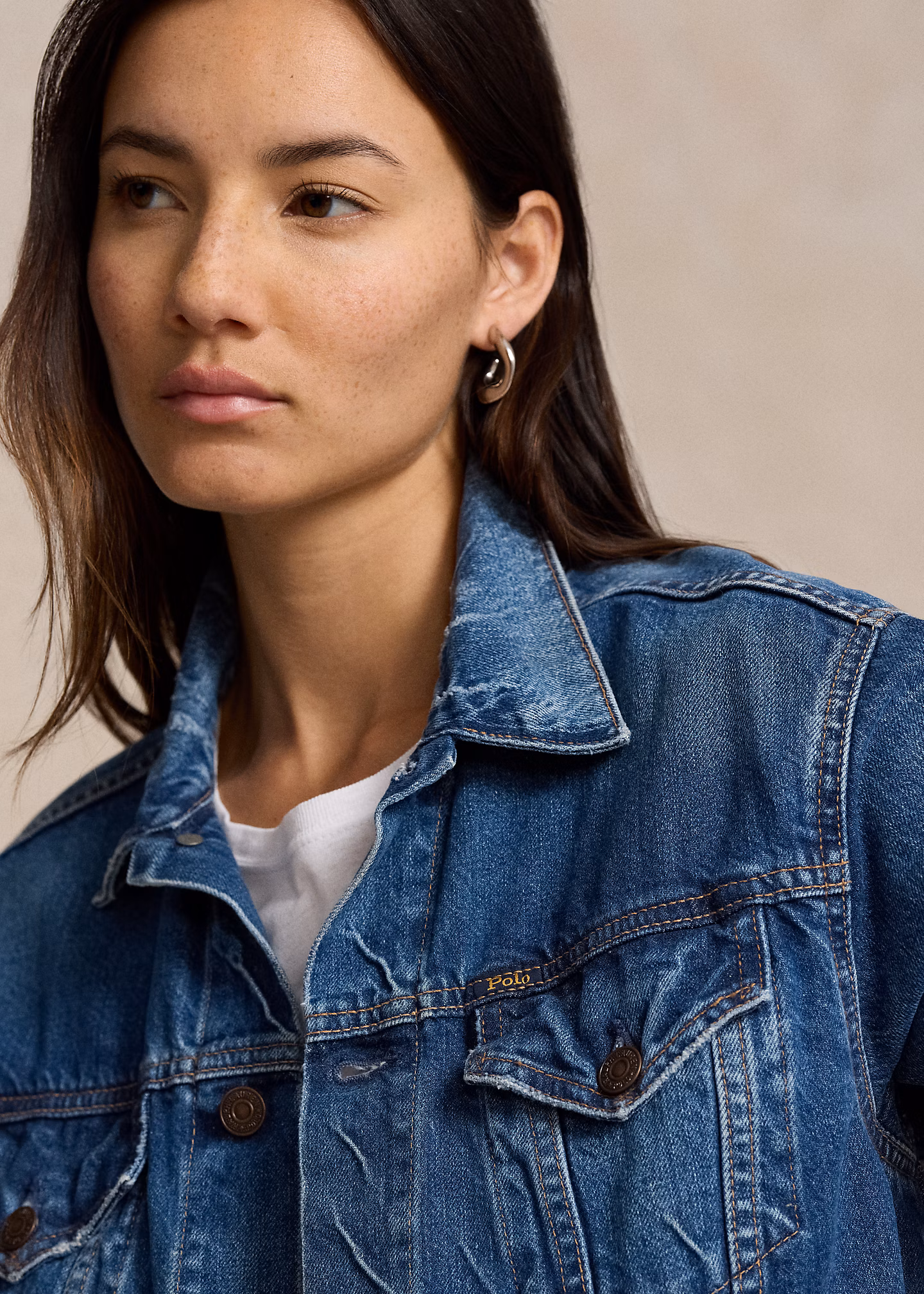 Truckerjacke aus Denim - RALPH LAUREN OUTLET