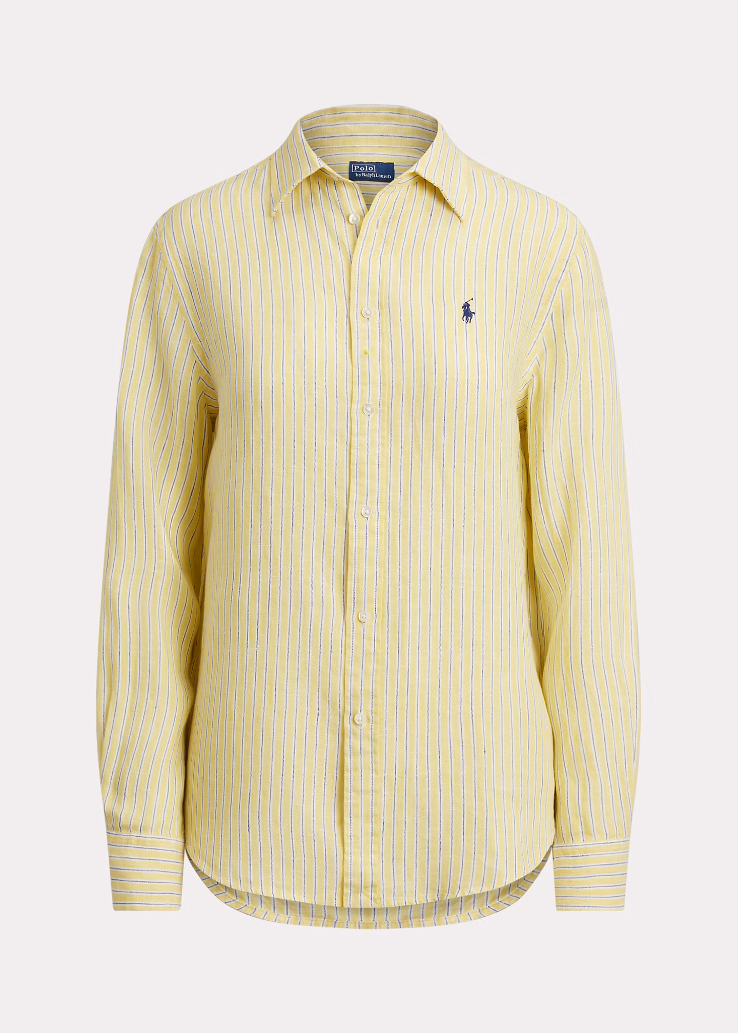 Gestreiftes Classic-Fit Leinenhemd - RALPH LAUREN OUTLET