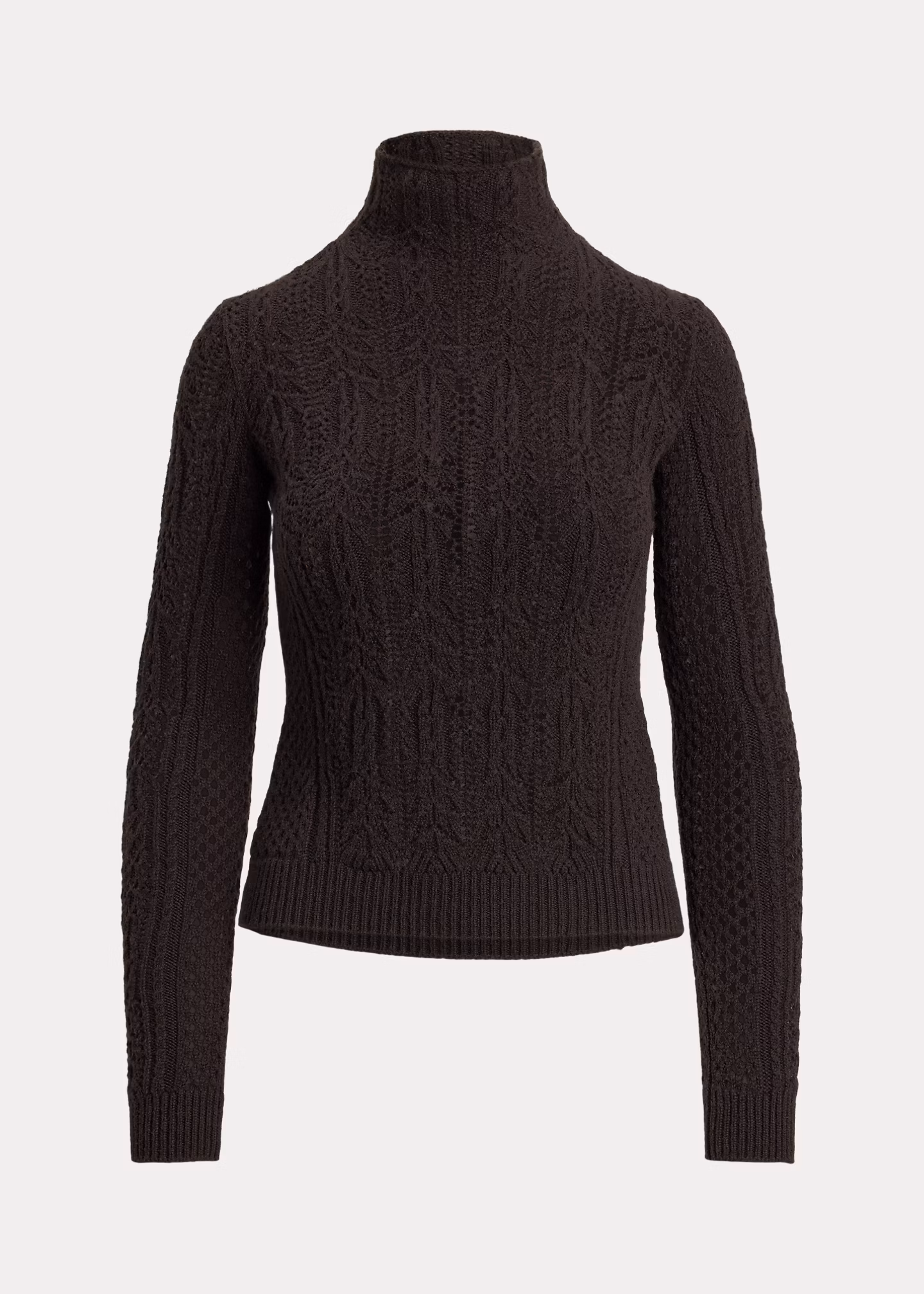 Kaschmirpullover mit Lochmuster - RALPH LAUREN OUTLET