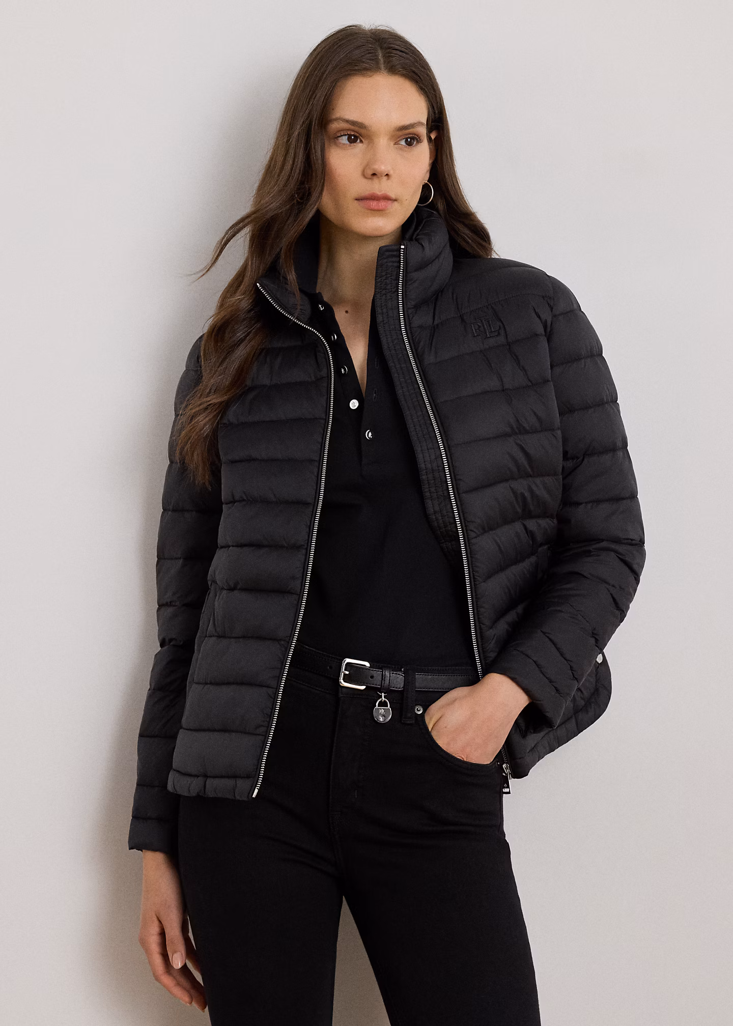 Gesteppte Pufferjacke mit Tunnelkragen - RALPH LAUREN OUTLET