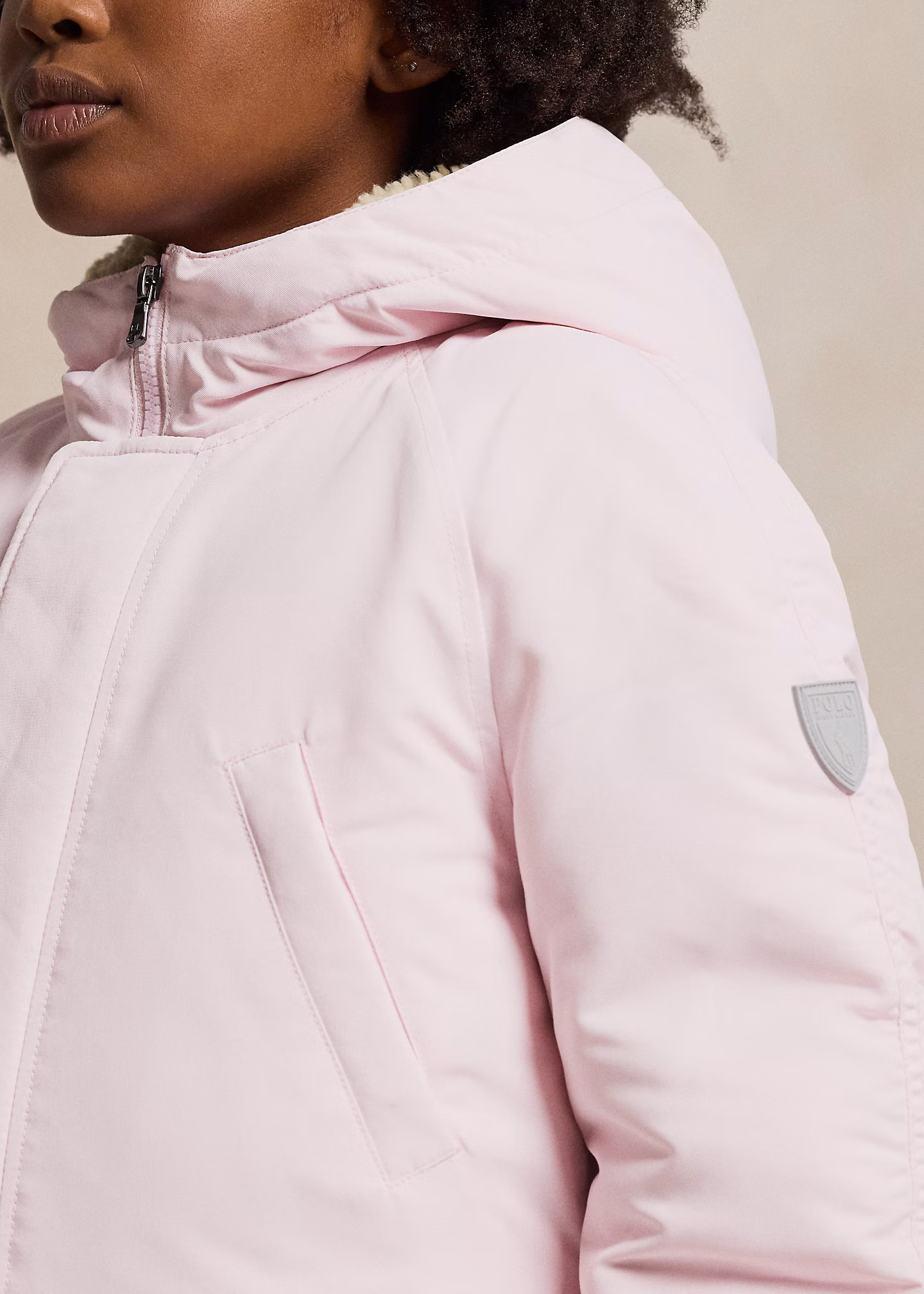 Daunenparka mit Kunstpelzbesatz - RALPH LAUREN OUTLET