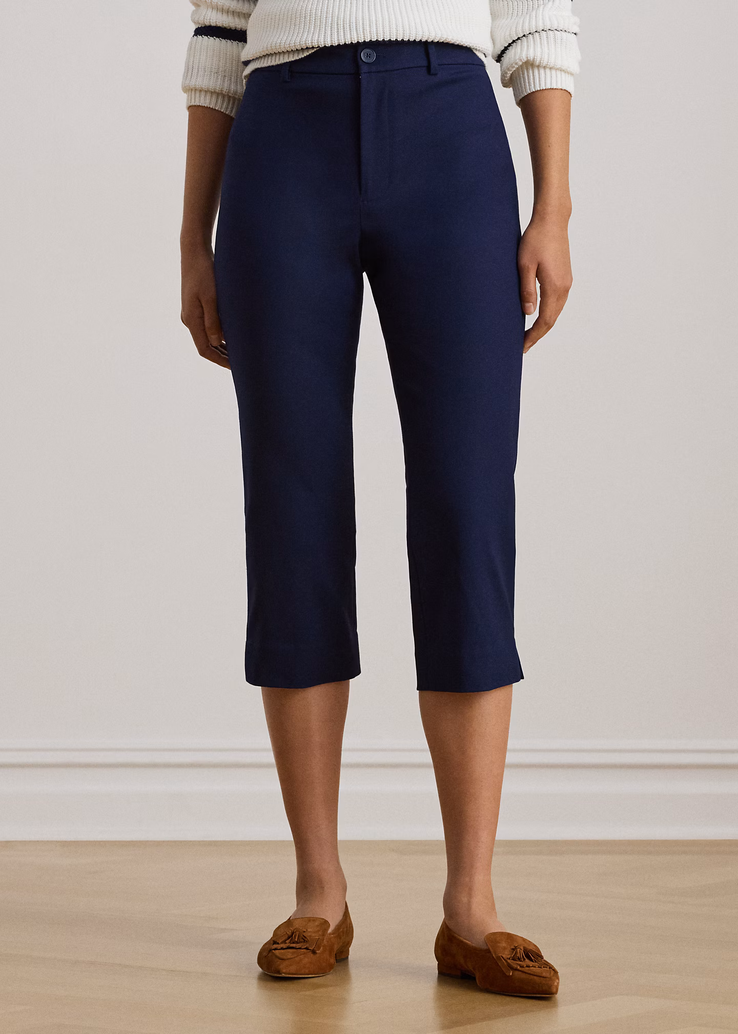 Caprihose aus Baumwollstretch - RALPH LAUREN OUTLET