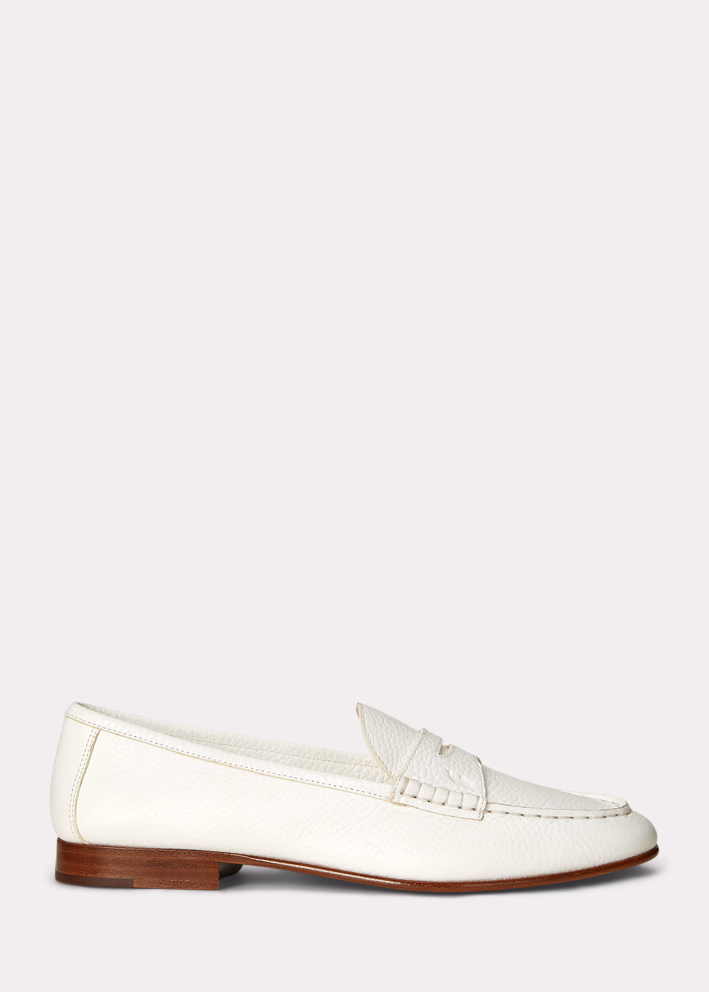 Pennyloafer aus Narbenleder - RALPH LAUREN OUTLET
