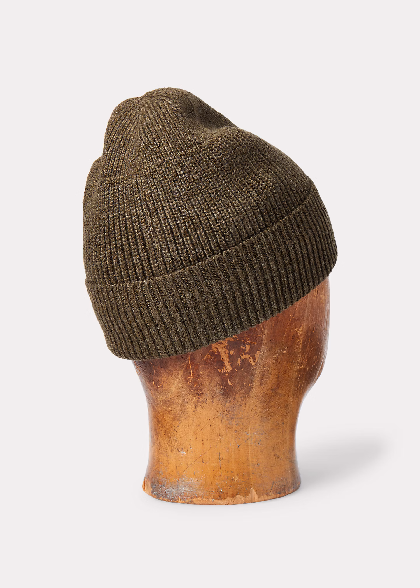 Gerippte Rollmütze aus Baumwollmischung - RALPH LAUREN OUTLET