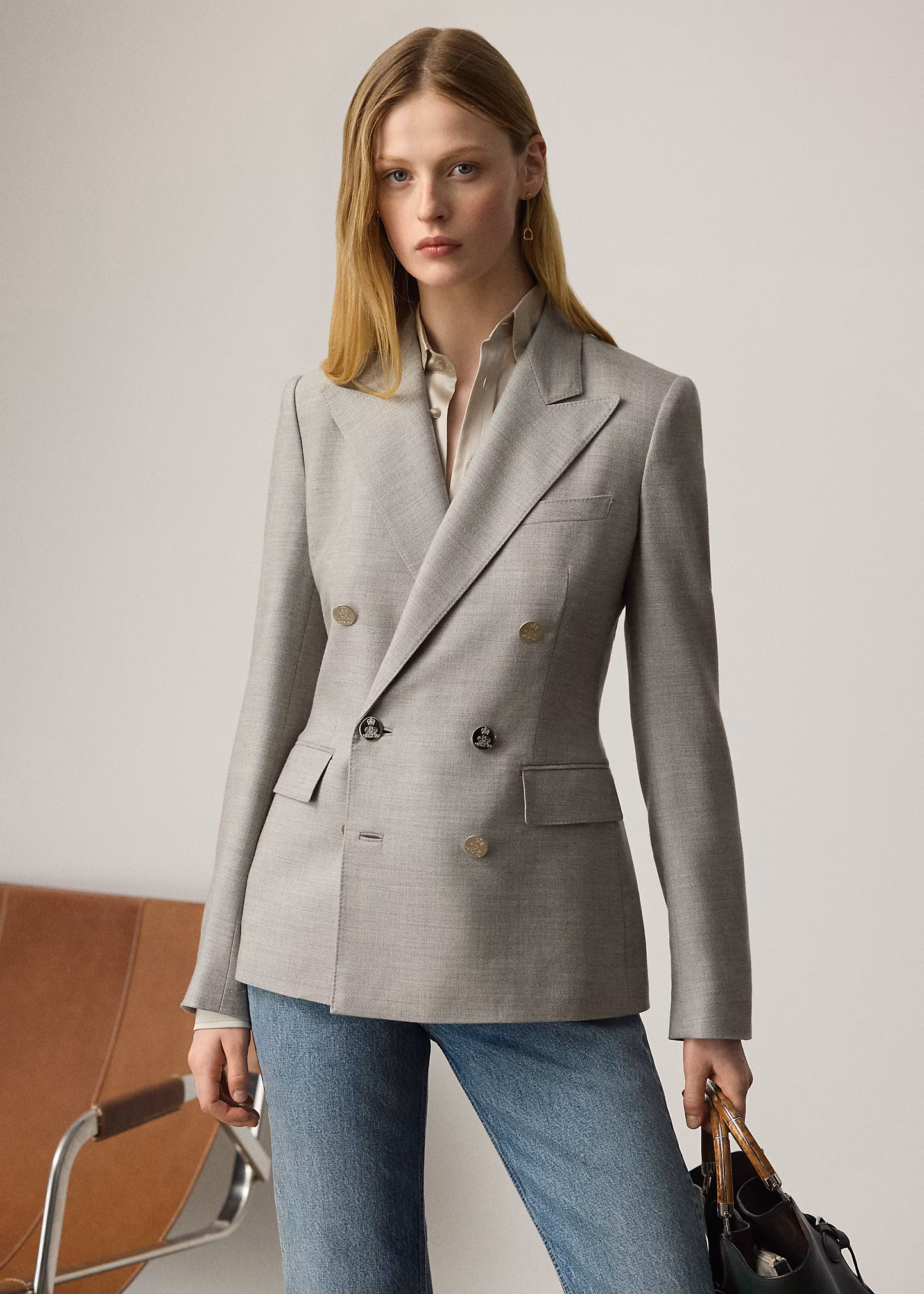 Melierte Kaschmirjacke Camden - RALPH LAUREN OUTLET