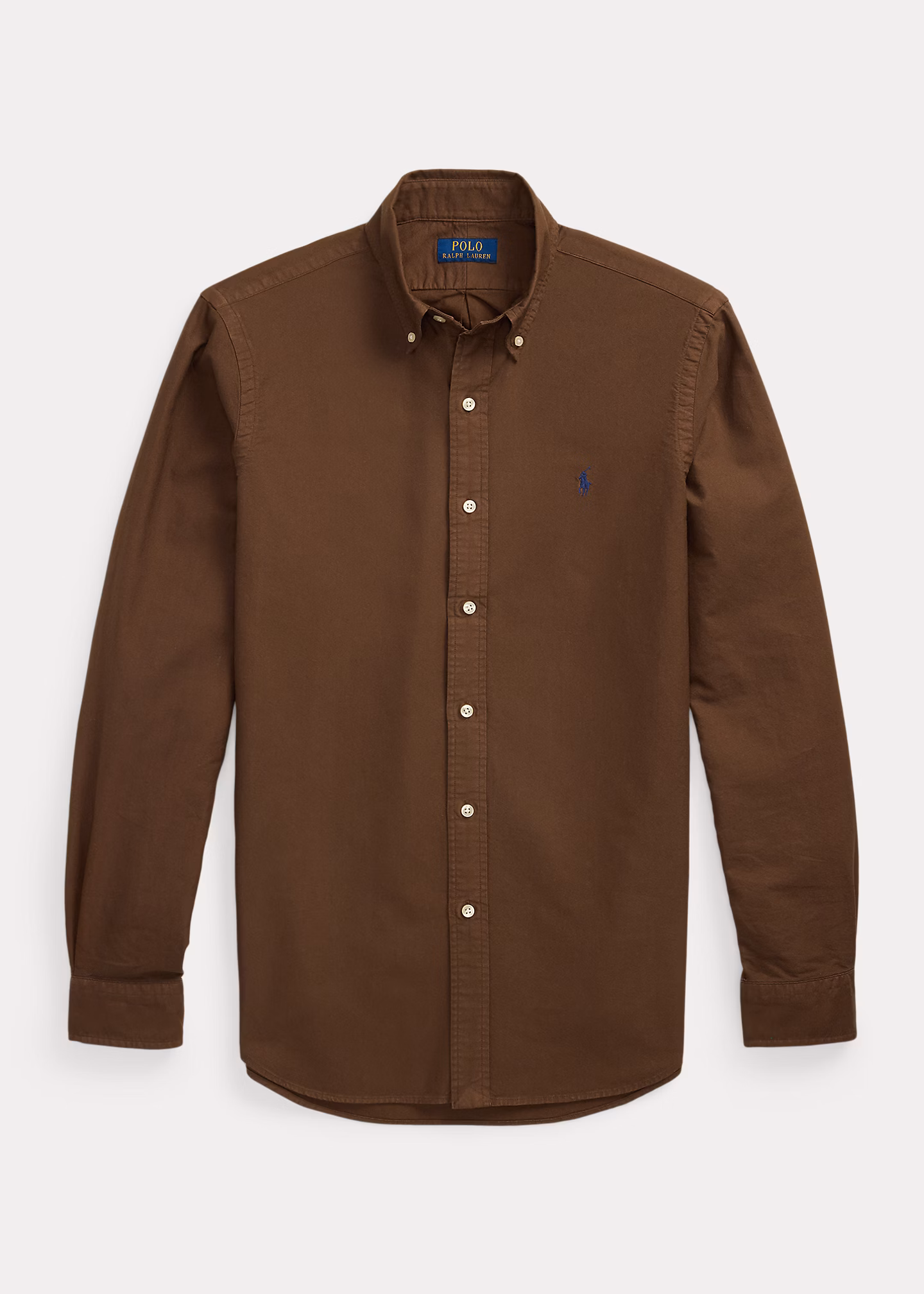 Gefärbtes Slim-Fit Oxfordhemd - RALPH LAUREN OUTLET