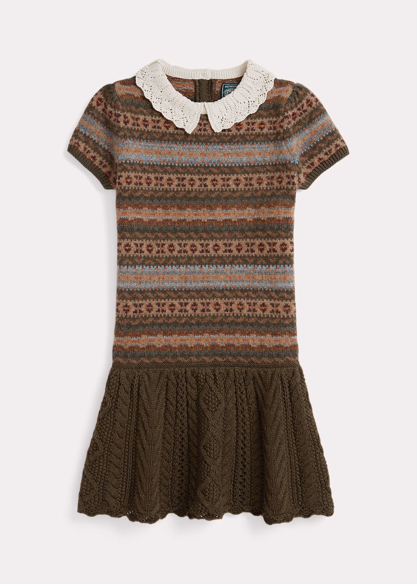 Fair-Isle-Pulloverkleid aus Wollmischung - RALPH LAUREN OUTLET