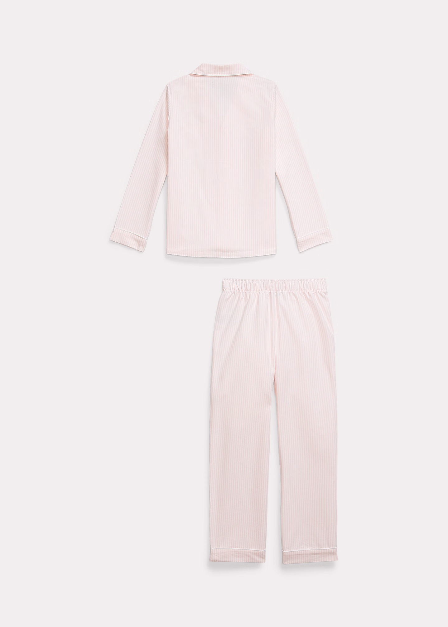 Gestreifter Pyjama aus Baumwolloxford - RALPH LAUREN OUTLET