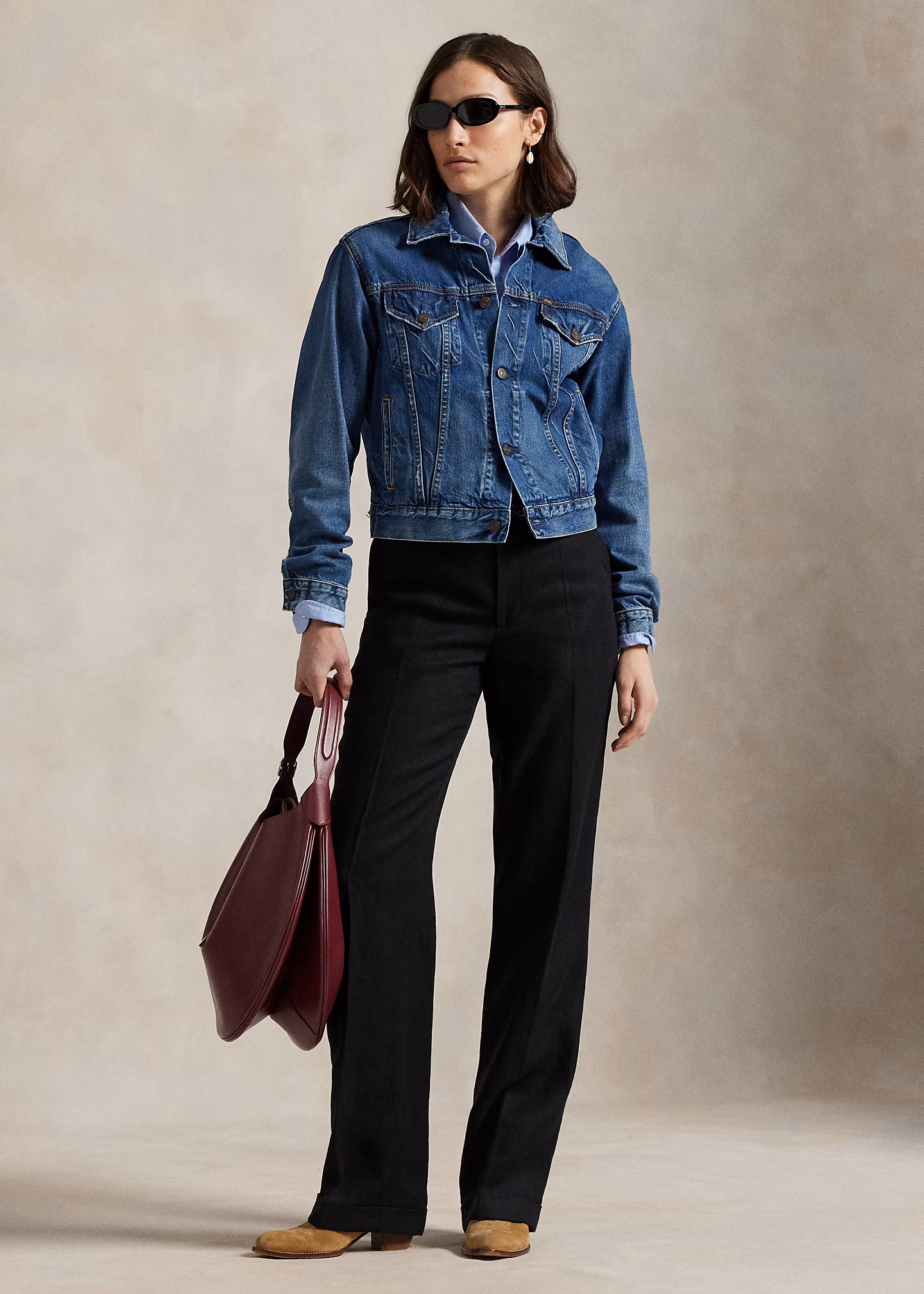 Relaxed-Straight-Fit Leinenhose - RALPH LAUREN OUTLET