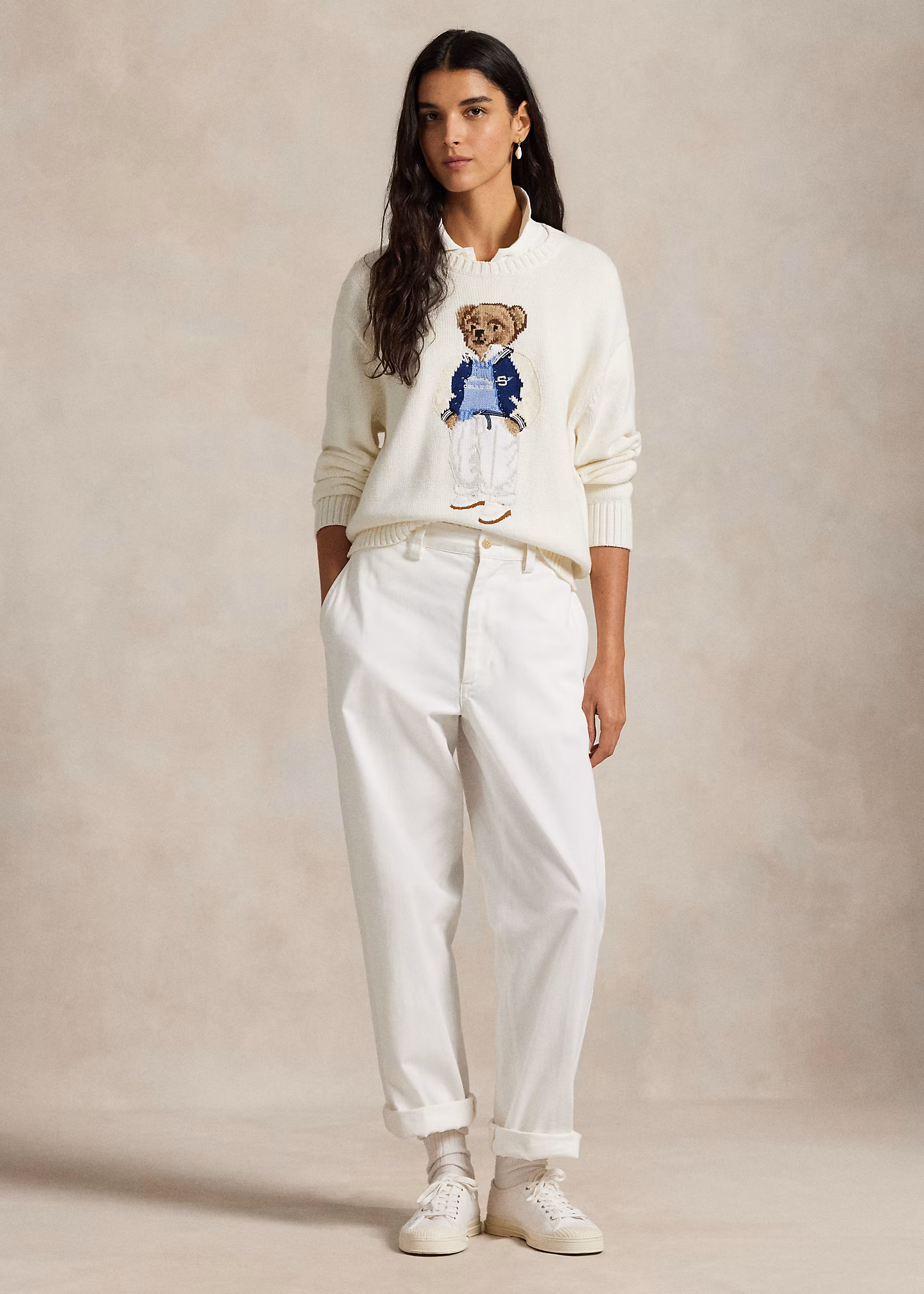 Der Polo-Bear-Pullover Spelman College - RALPH LAUREN OUTLET