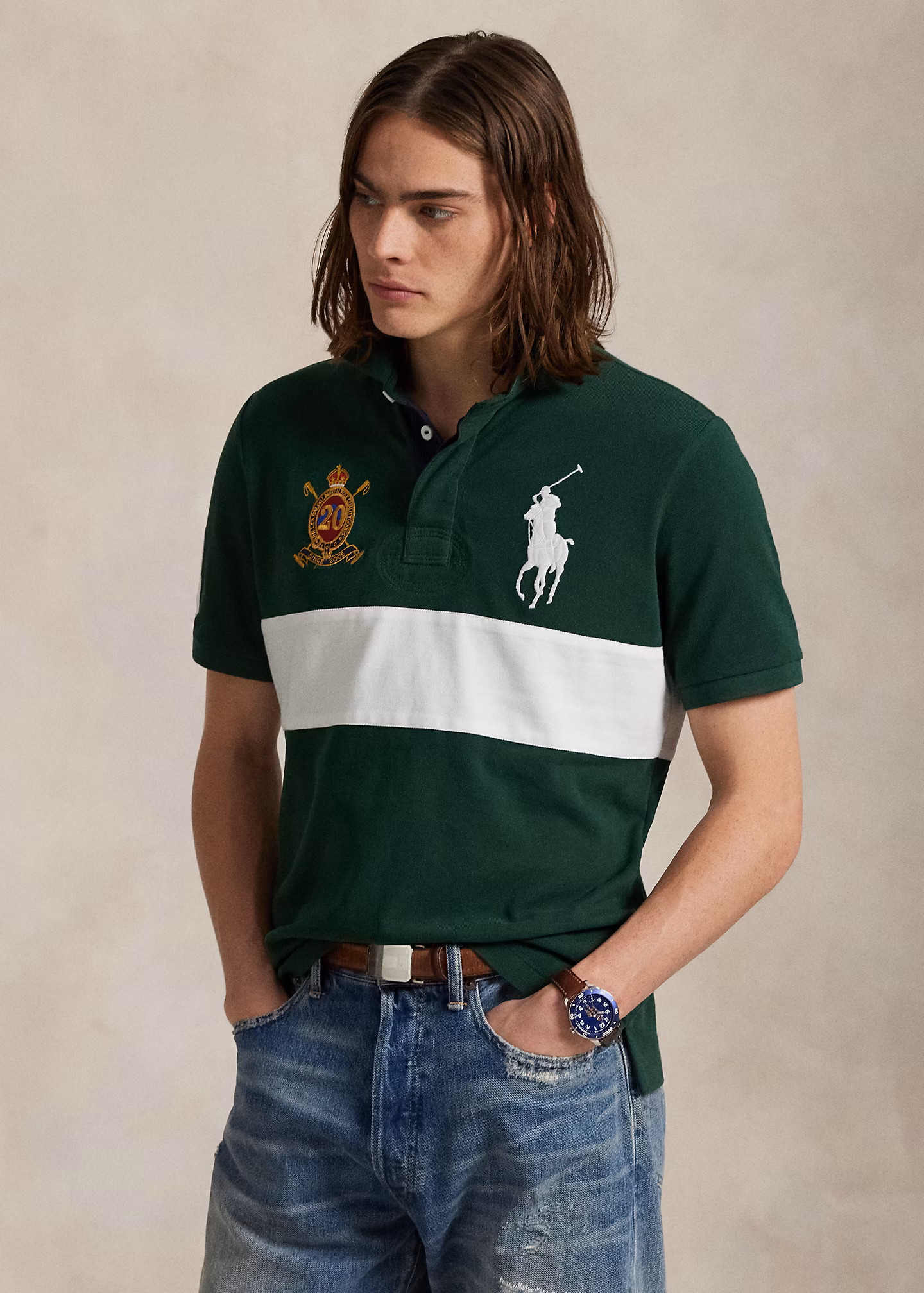 Jubiläums-Poloshirt mit Big Pony - RALPH LAUREN OUTLET