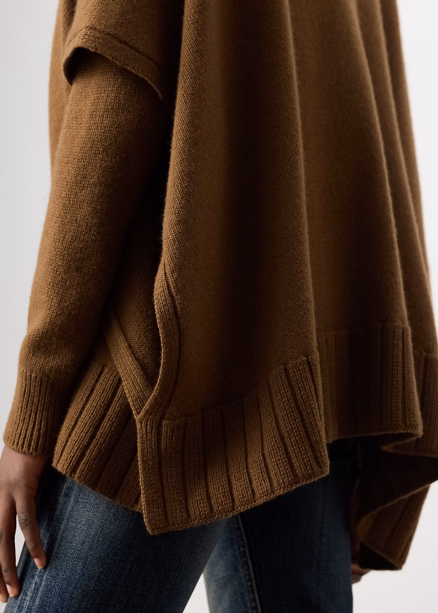 Cape-Pullover aus Kaschmirjersey - RALPH LAUREN OUTLET