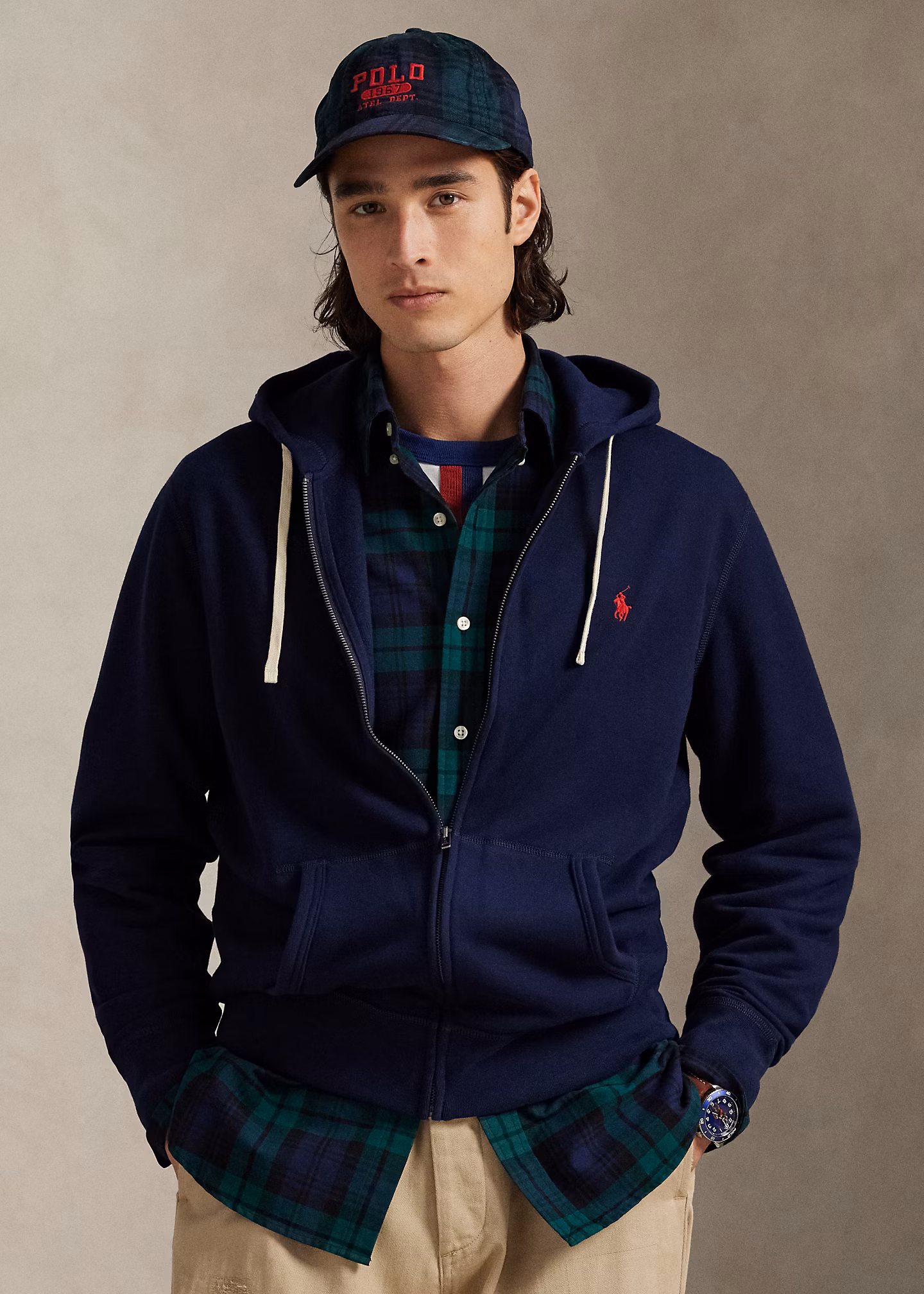 Das RL-Kapuzenshirt aus Fleece - RALPH LAUREN OUTLET