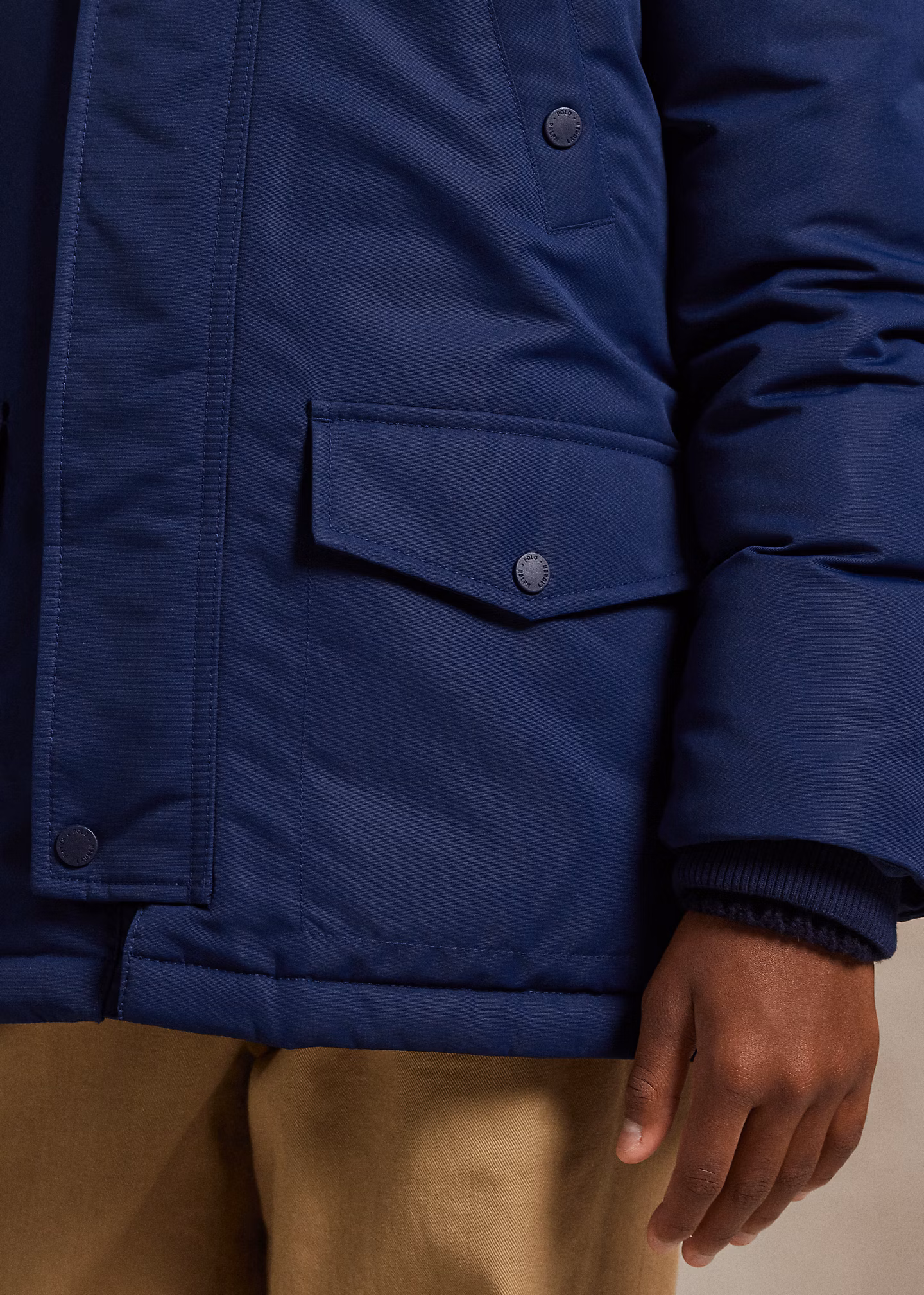 Daunenparka mit Kunstpelzbesatz - RALPH LAUREN OUTLET