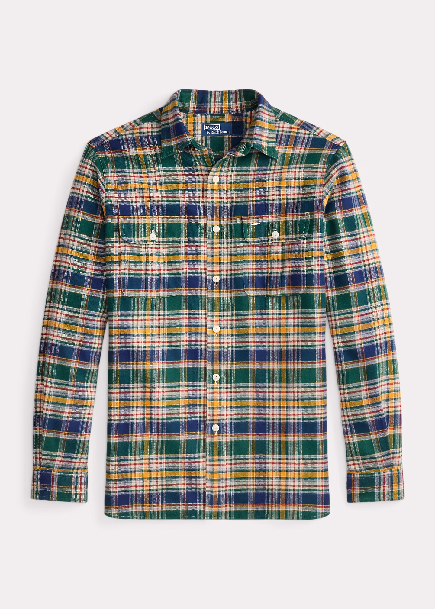 Classic-Fit Arbeitshemd aus Flanell - RALPH LAUREN OUTLET