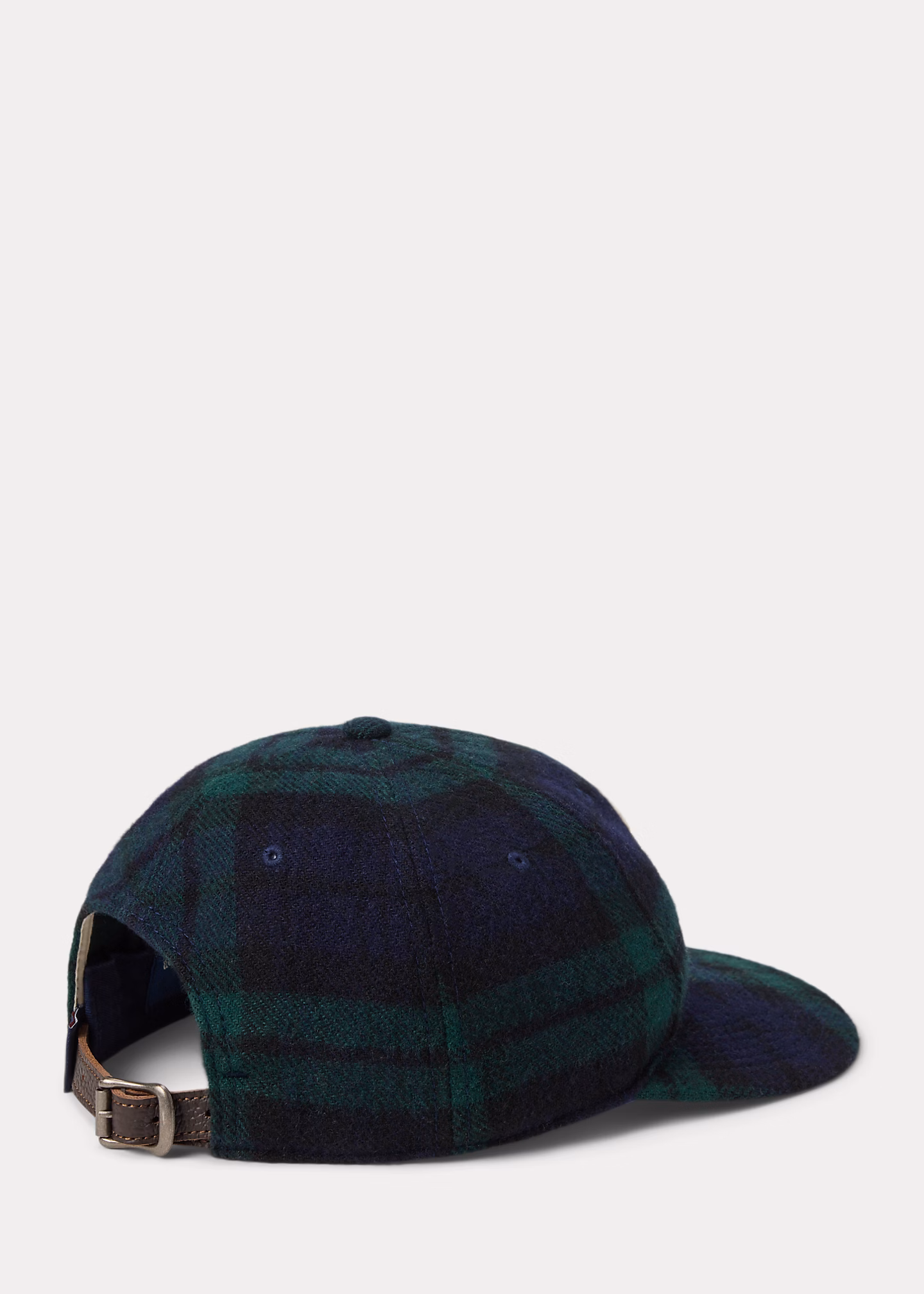 Karierte Baseballkappe aus Wollmischung - RALPH LAUREN OUTLET