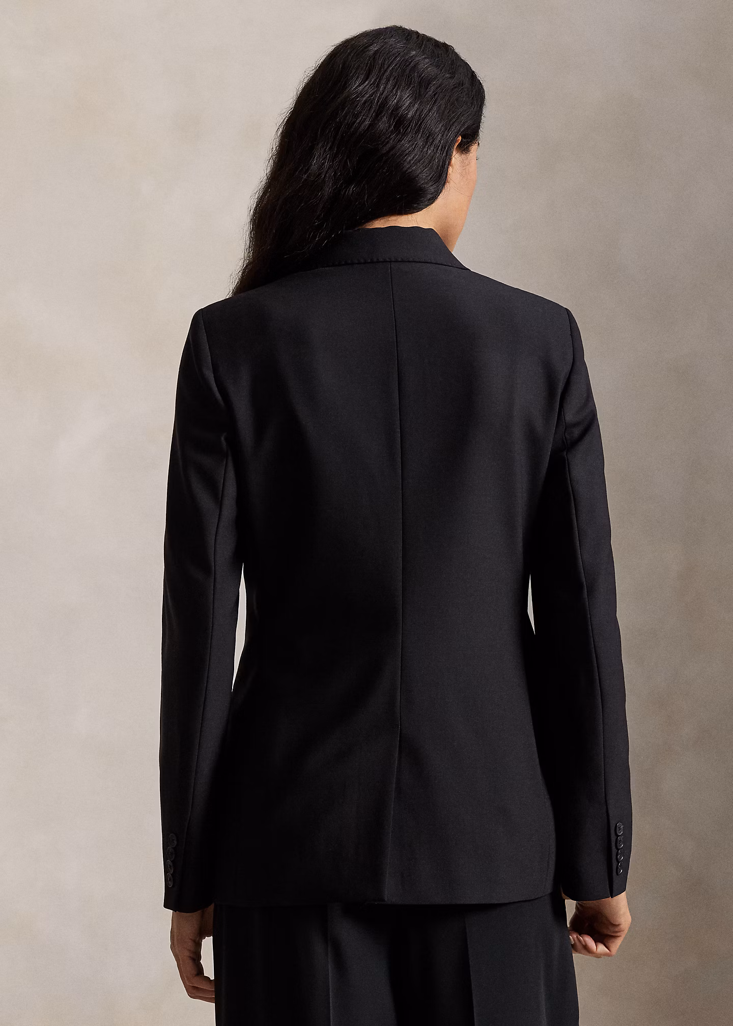 Einreihiger Stretch-Wollblazer - RALPH LAUREN OUTLET