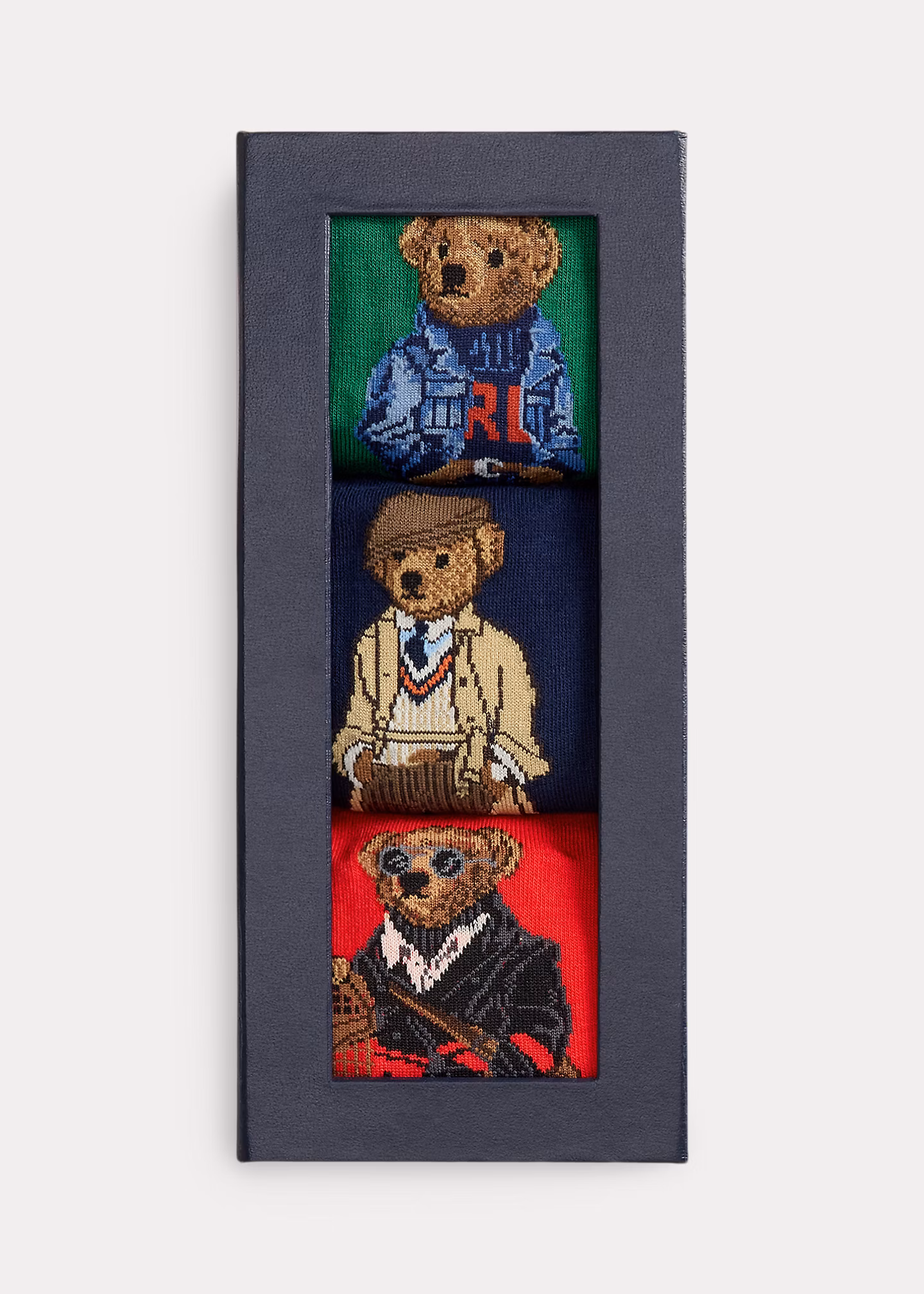 3er-Pack Anzugsocken mit Polo Bear - RALPH LAUREN OUTLET