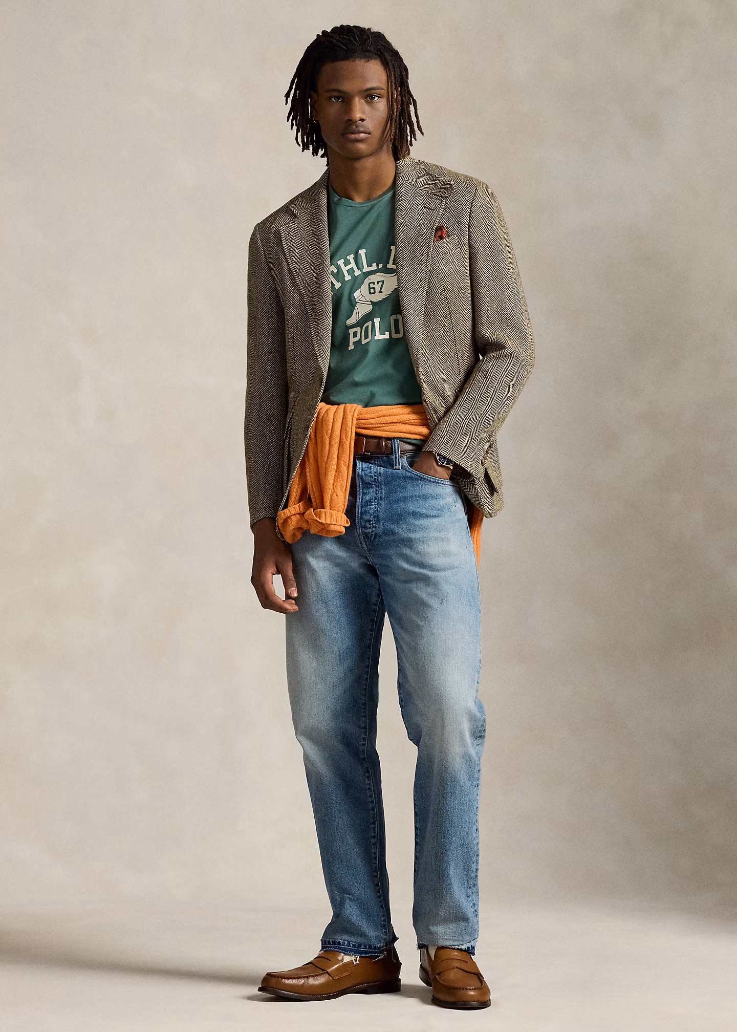 Classic-Fit Jersey-T-Shirt mit Logo - RALPH LAUREN OUTLET