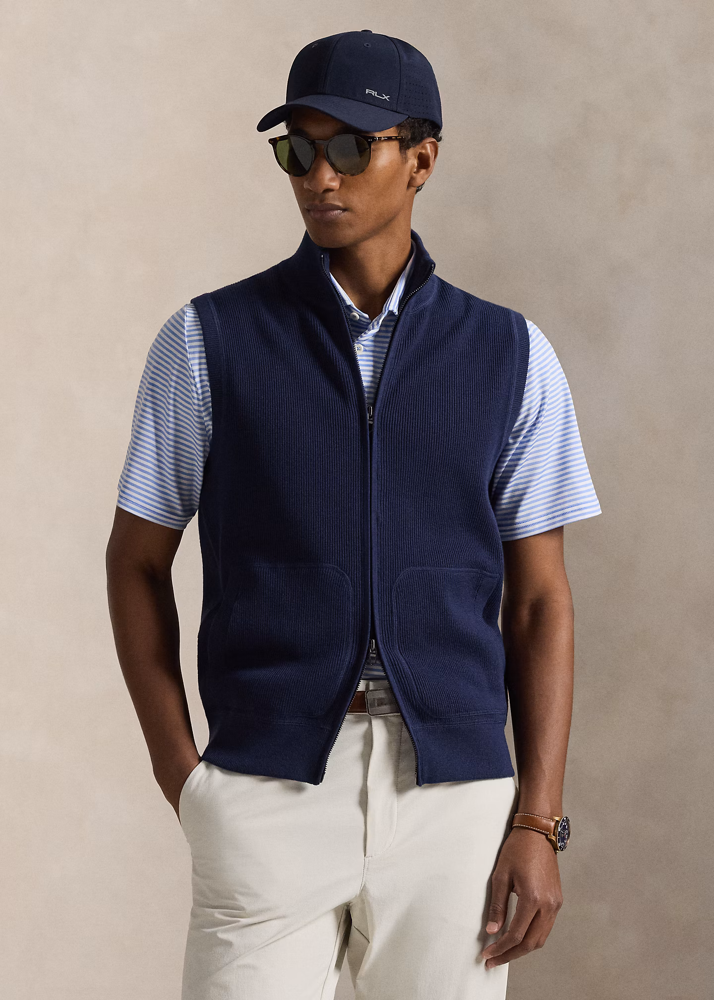 Performance-Pullunder mit Reißverschluss - RALPH LAUREN OUTLET