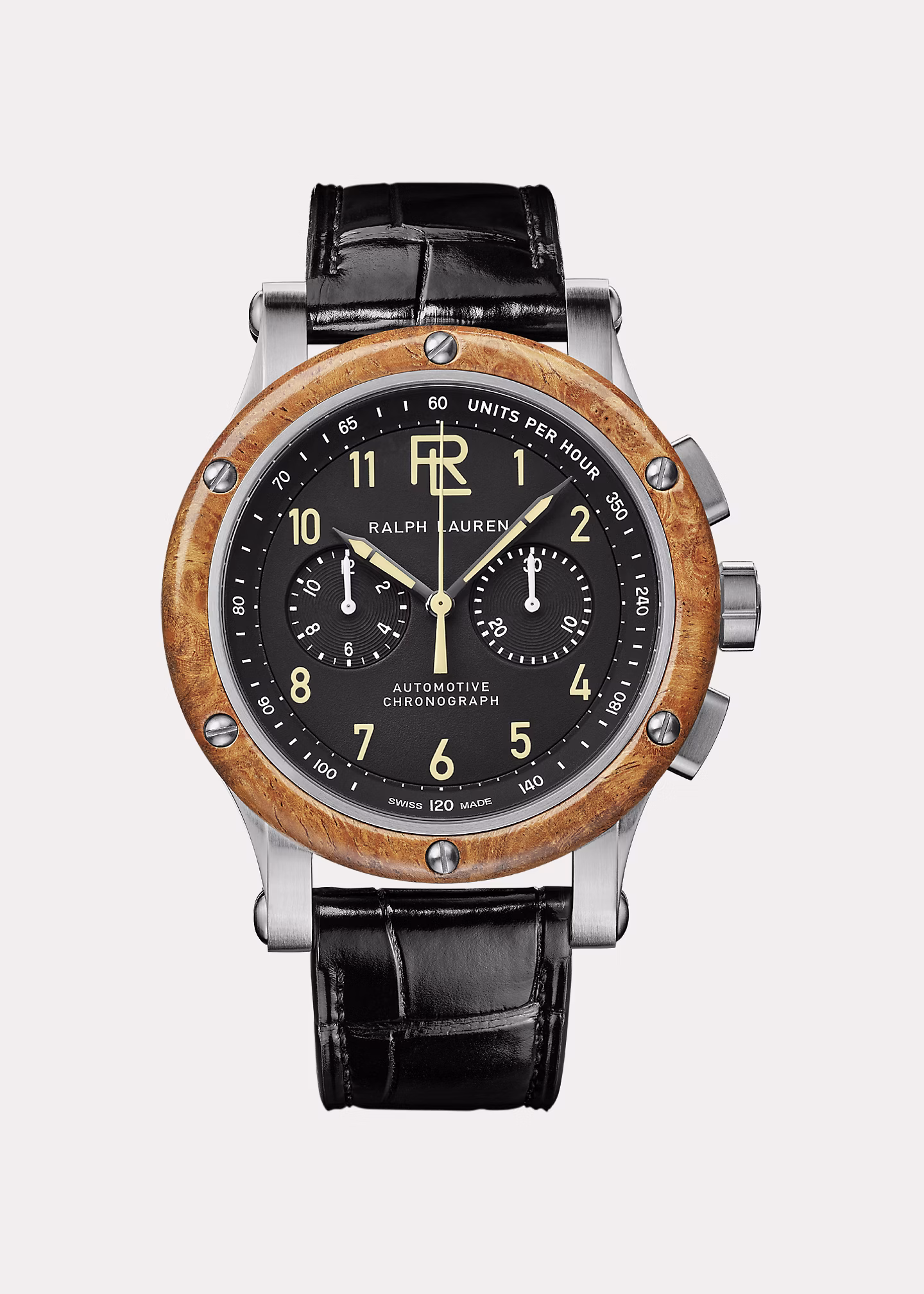 Chronograph 42 MM aus Stahl - RALPH LAUREN OUTLET