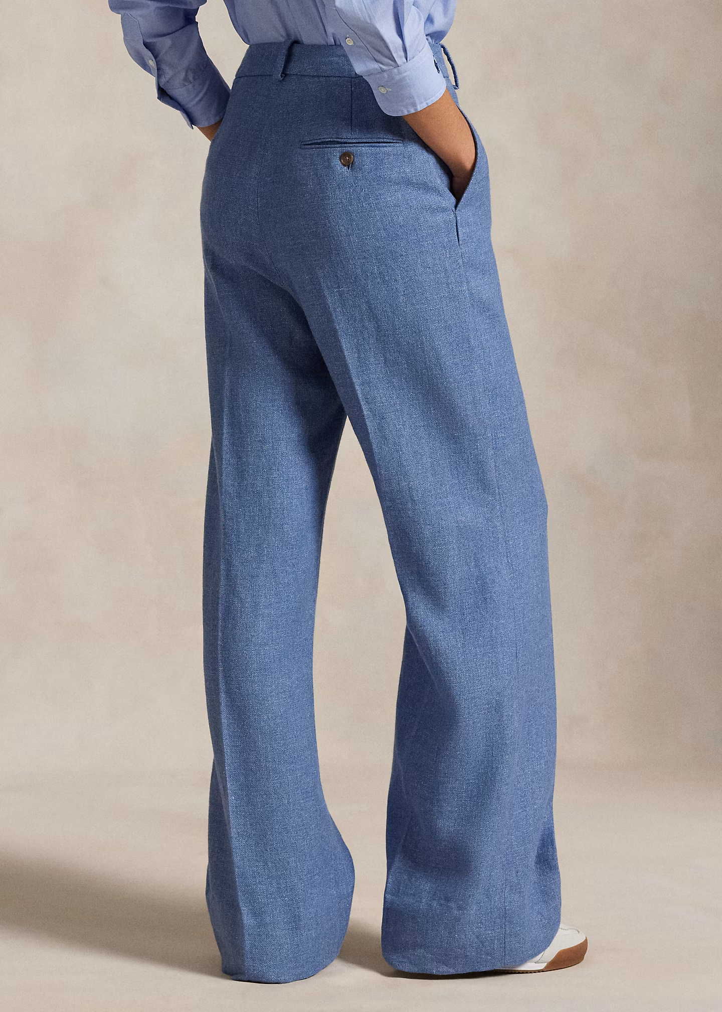 Twillhose mit weitem Bein - RALPH LAUREN OUTLET