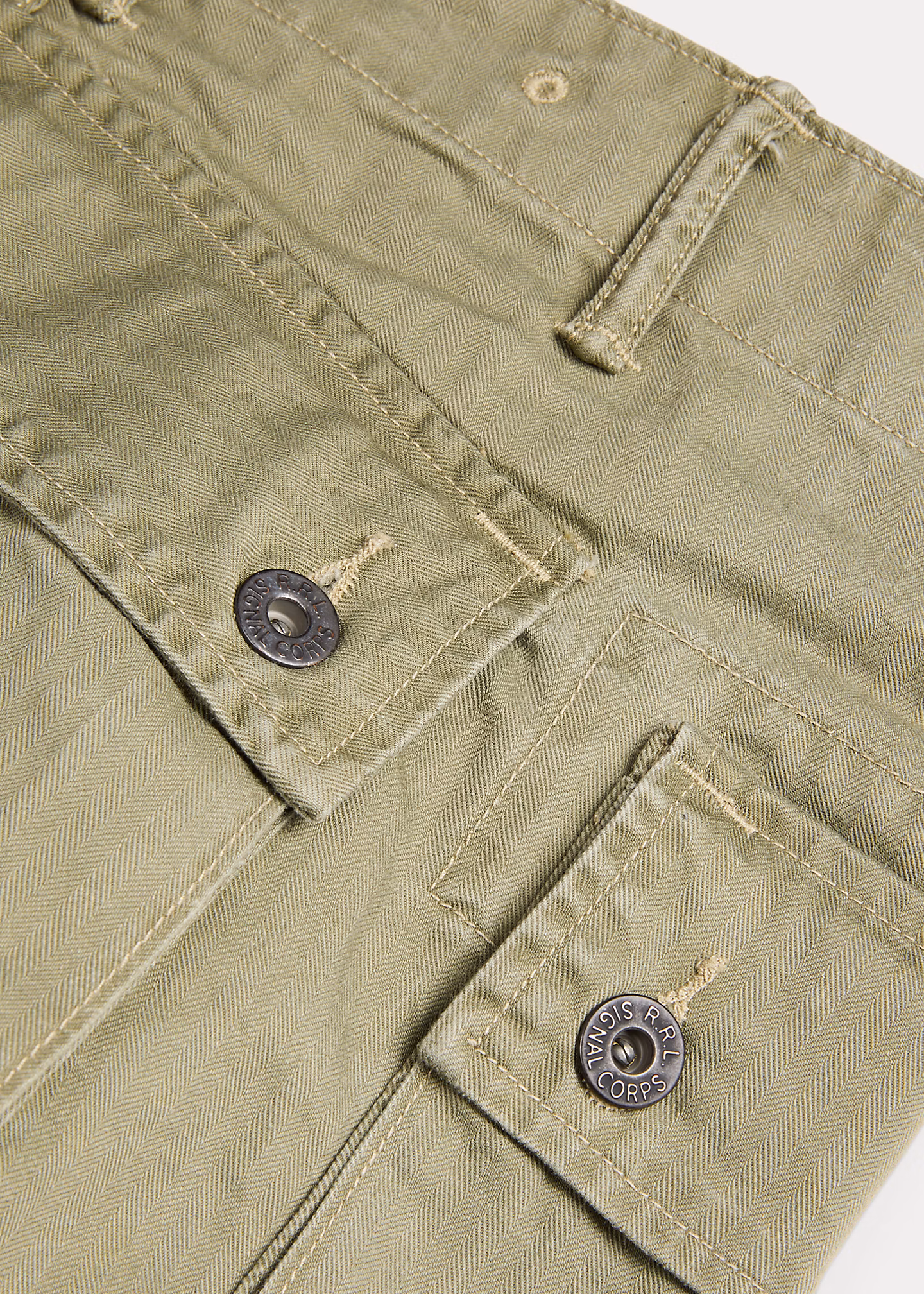 Cargo-Feldhose mit Fischgratmuster - RALPH LAUREN OUTLET
