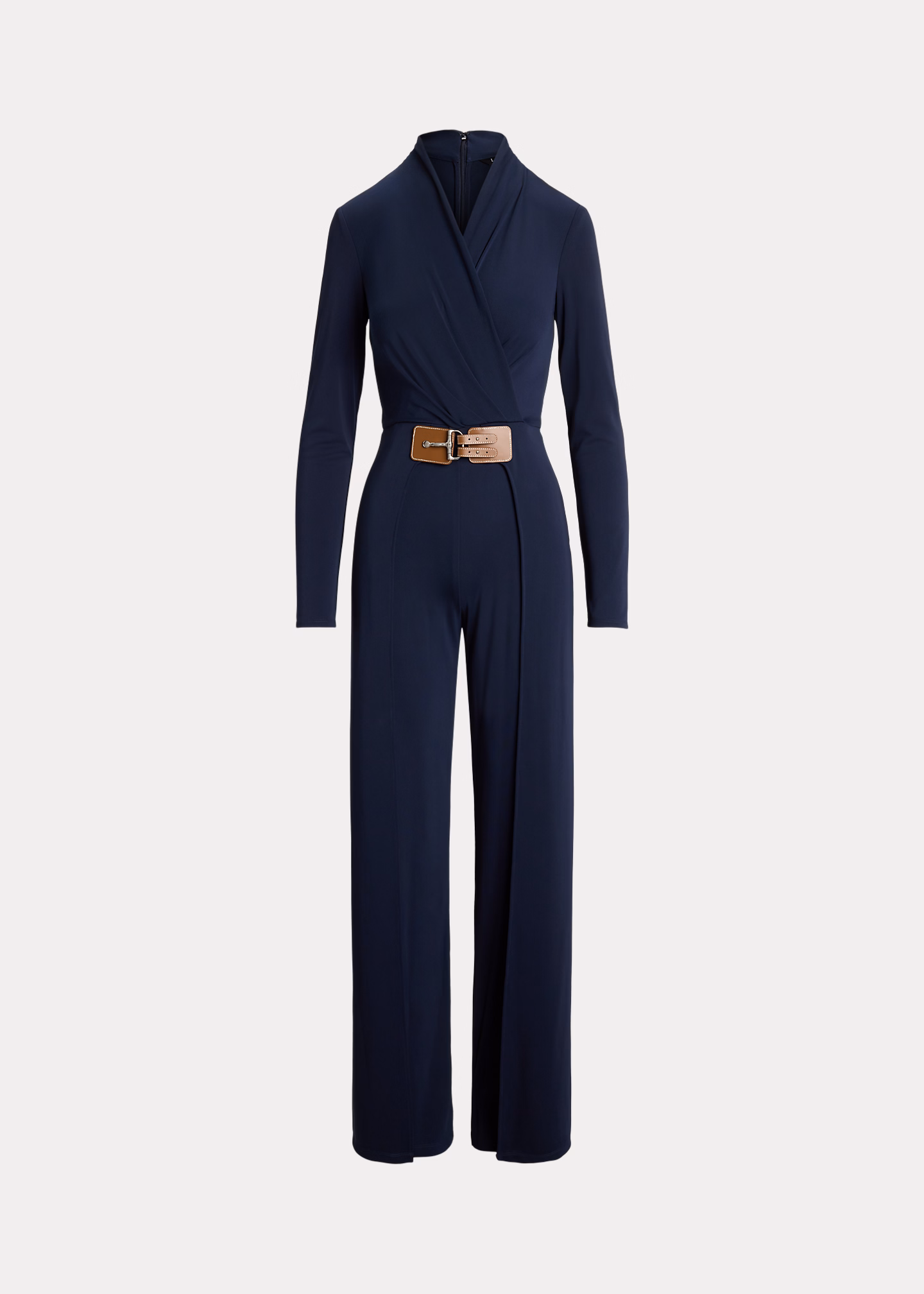 Jumpsuit mit V-Ausschnitt und Schnalle - RALPH LAUREN OUTLET