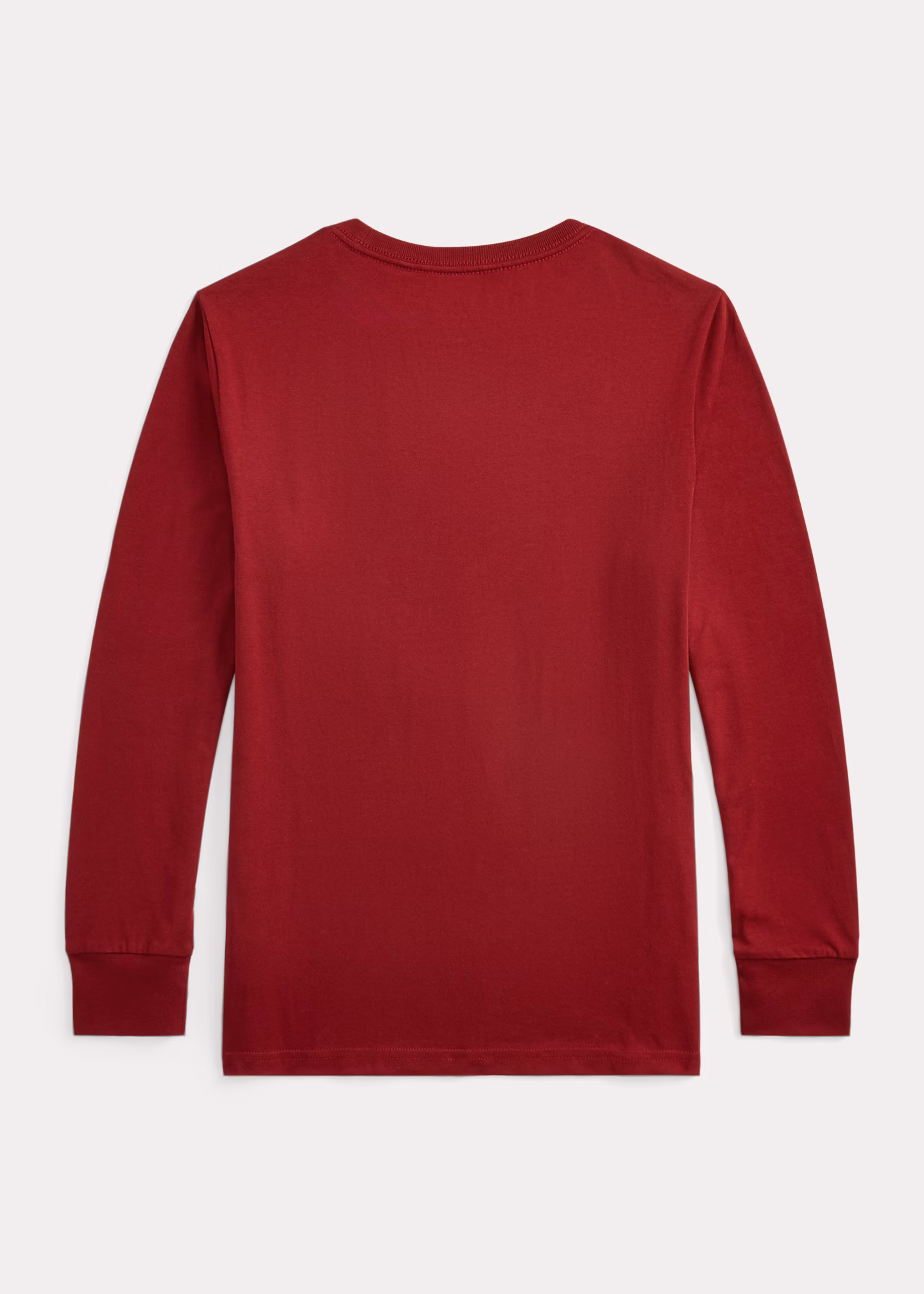 Langarm-T-Shirt mit Polo Bear - RALPH LAUREN OUTLET