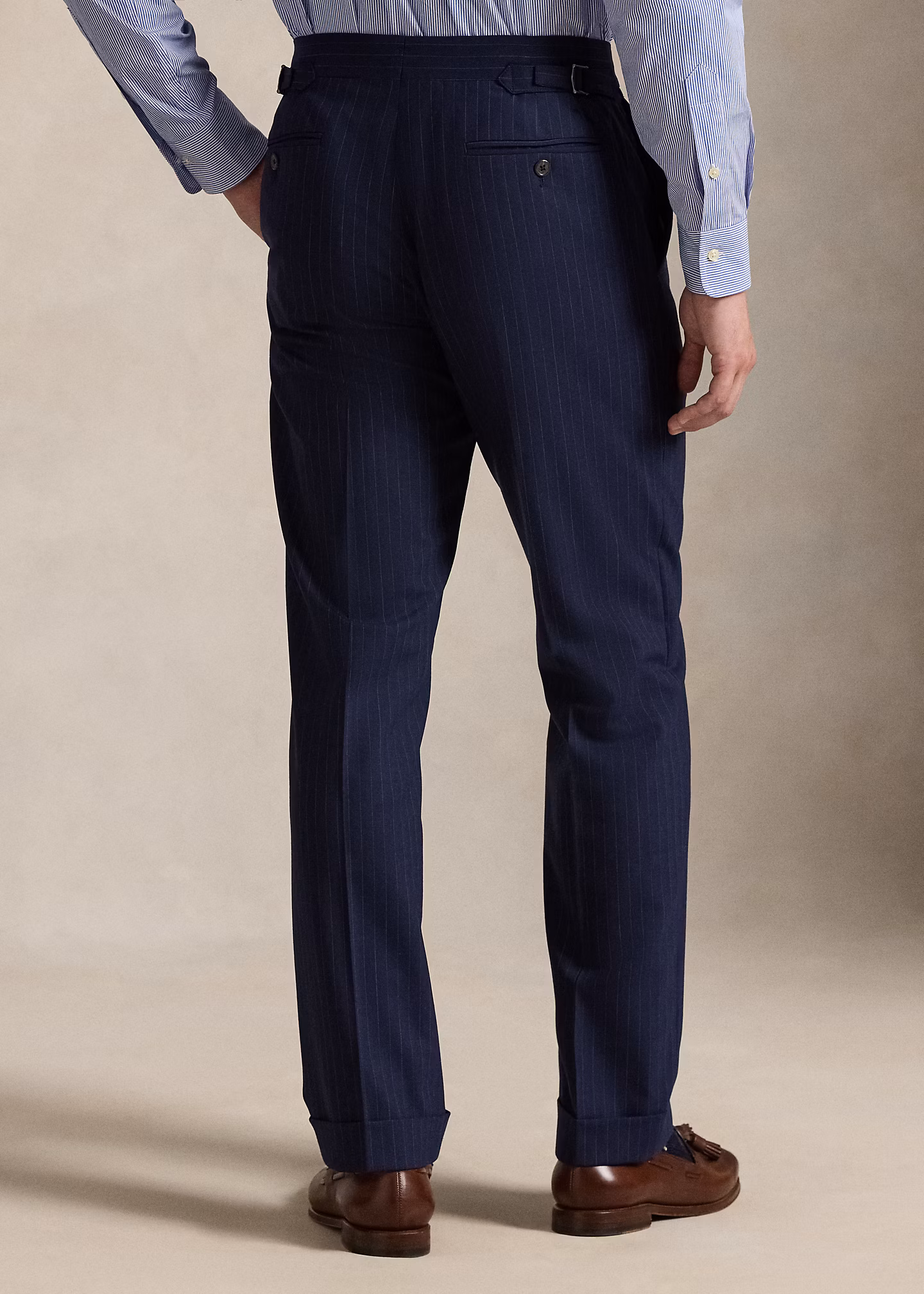 Anzughose aus Wollmischung - RALPH LAUREN OUTLET