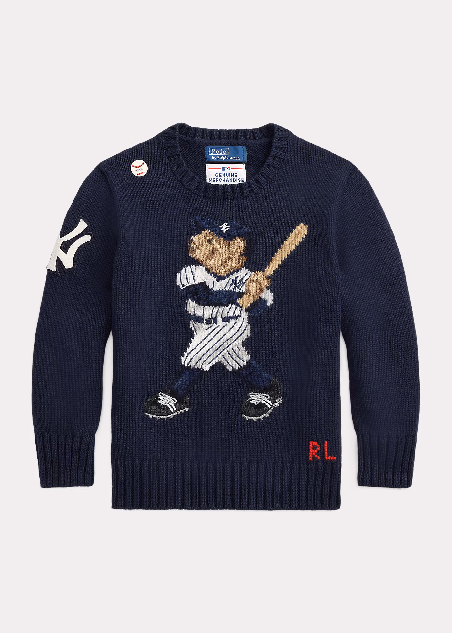Pullover Polo Ralph Lauren Yankees Bear - RALPH LAUREN OUTLET