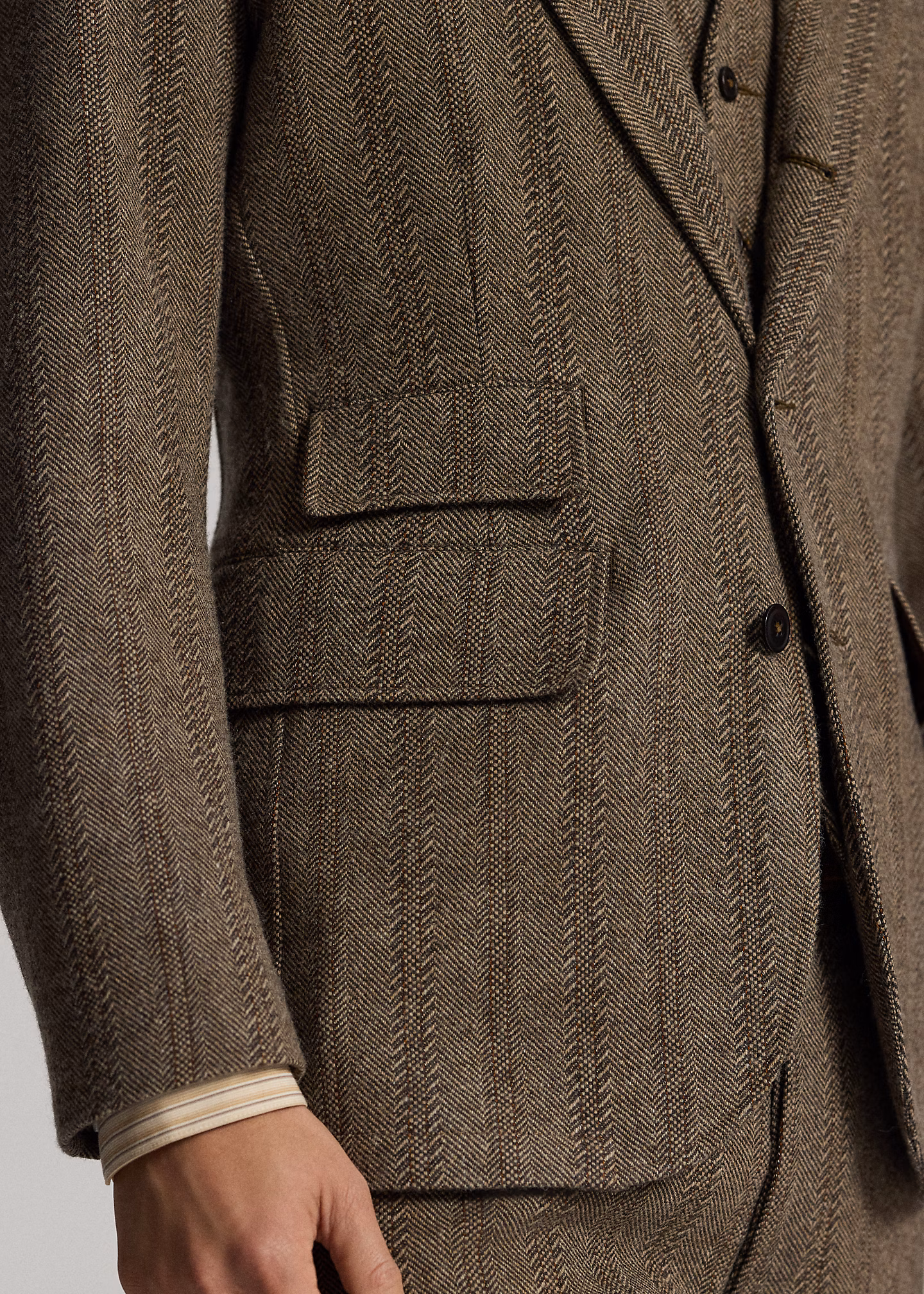 Unstrukturiertes Fischgrat-Sakko - RALPH LAUREN OUTLET