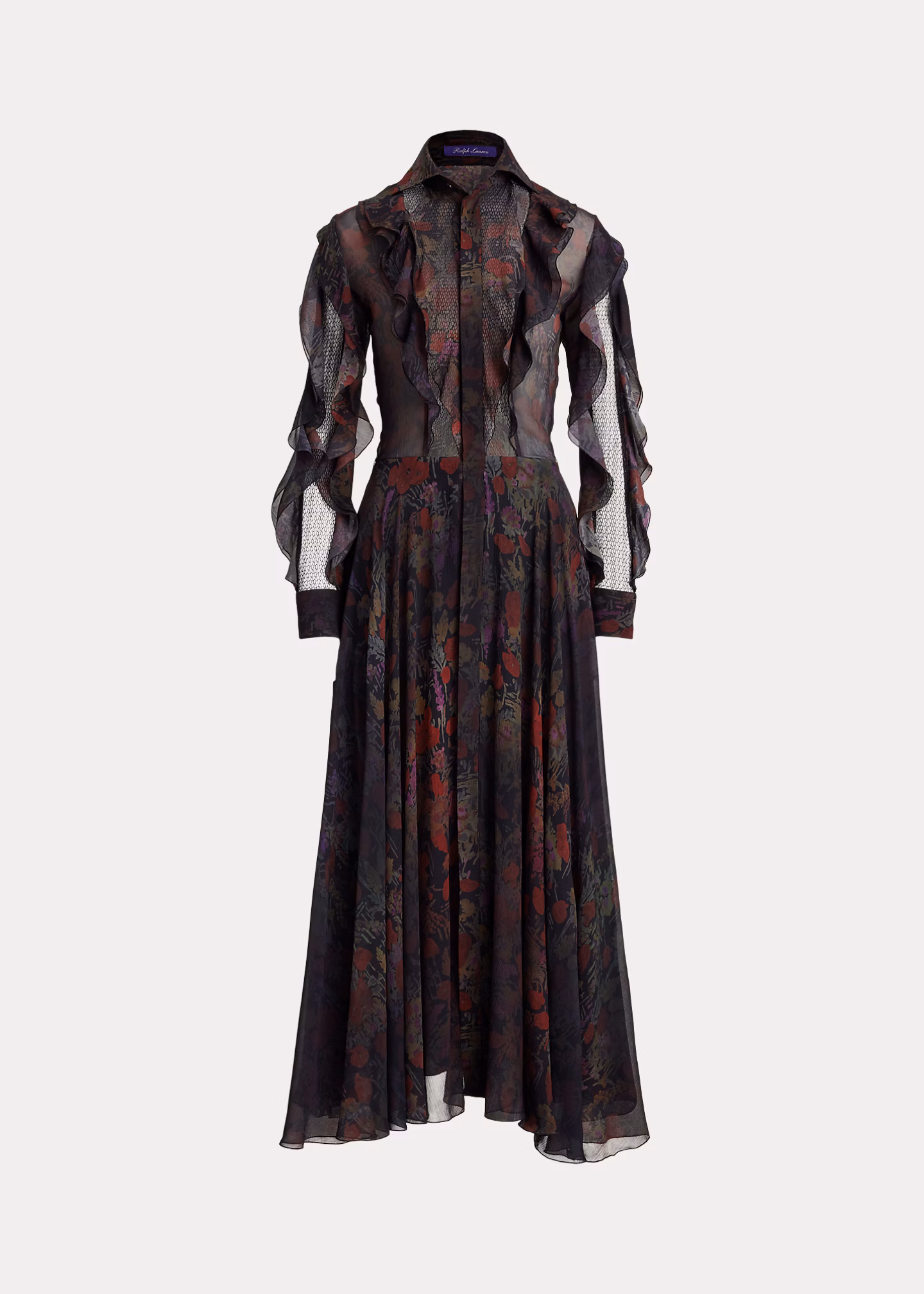 Geblümtes Tageskleid Melony aus Chiffon - RALPH LAUREN OUTLET