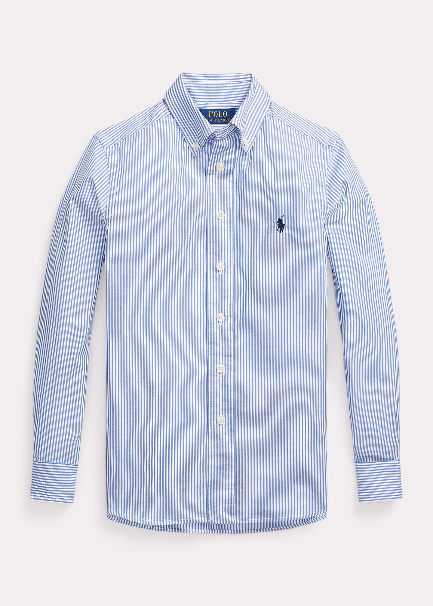 Slim-Fit Oxfordhemd mit Streifen - RALPH LAUREN OUTLET