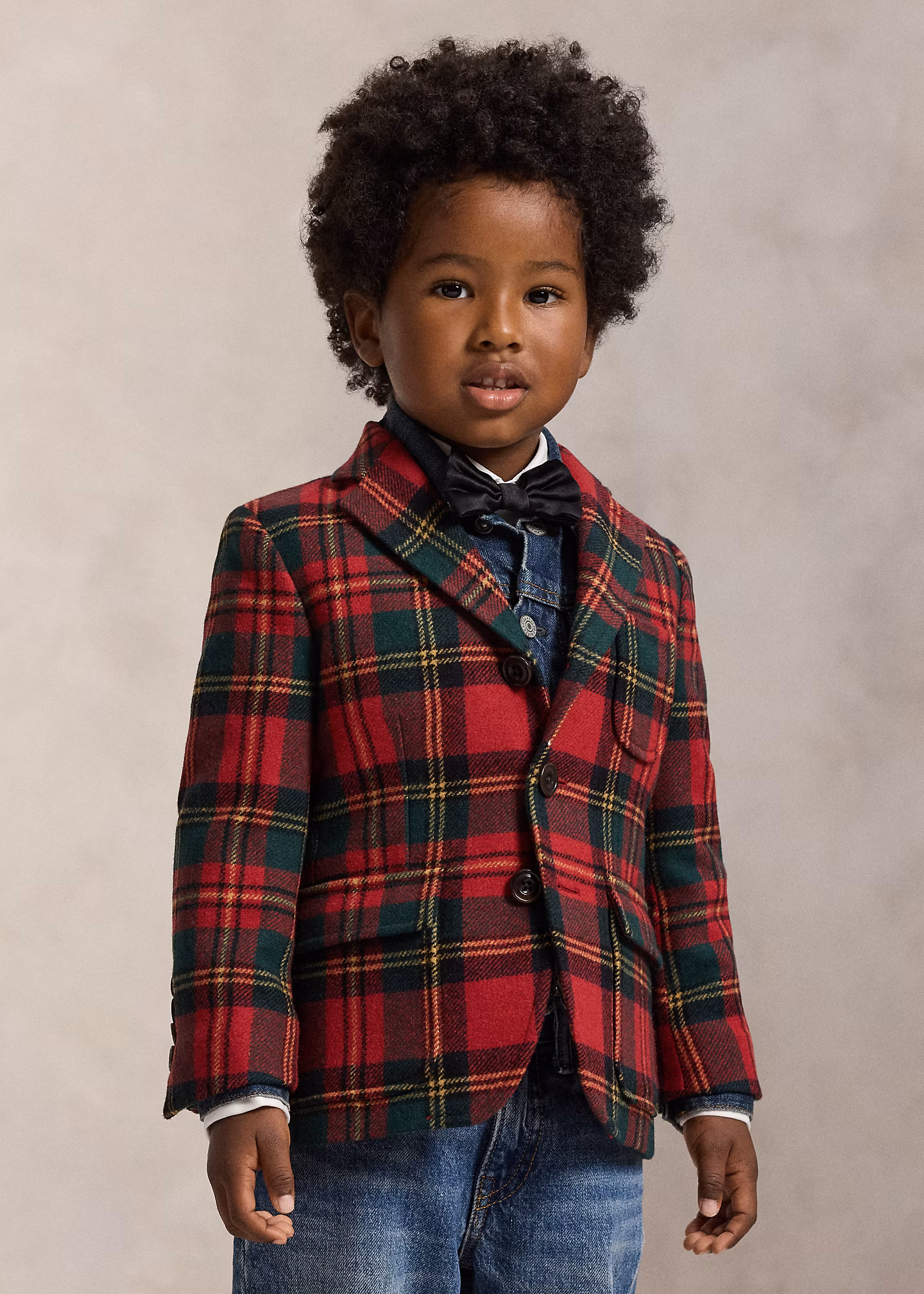 Kariertes Polo-Sakko Kent mit Wolle - RALPH LAUREN OUTLET