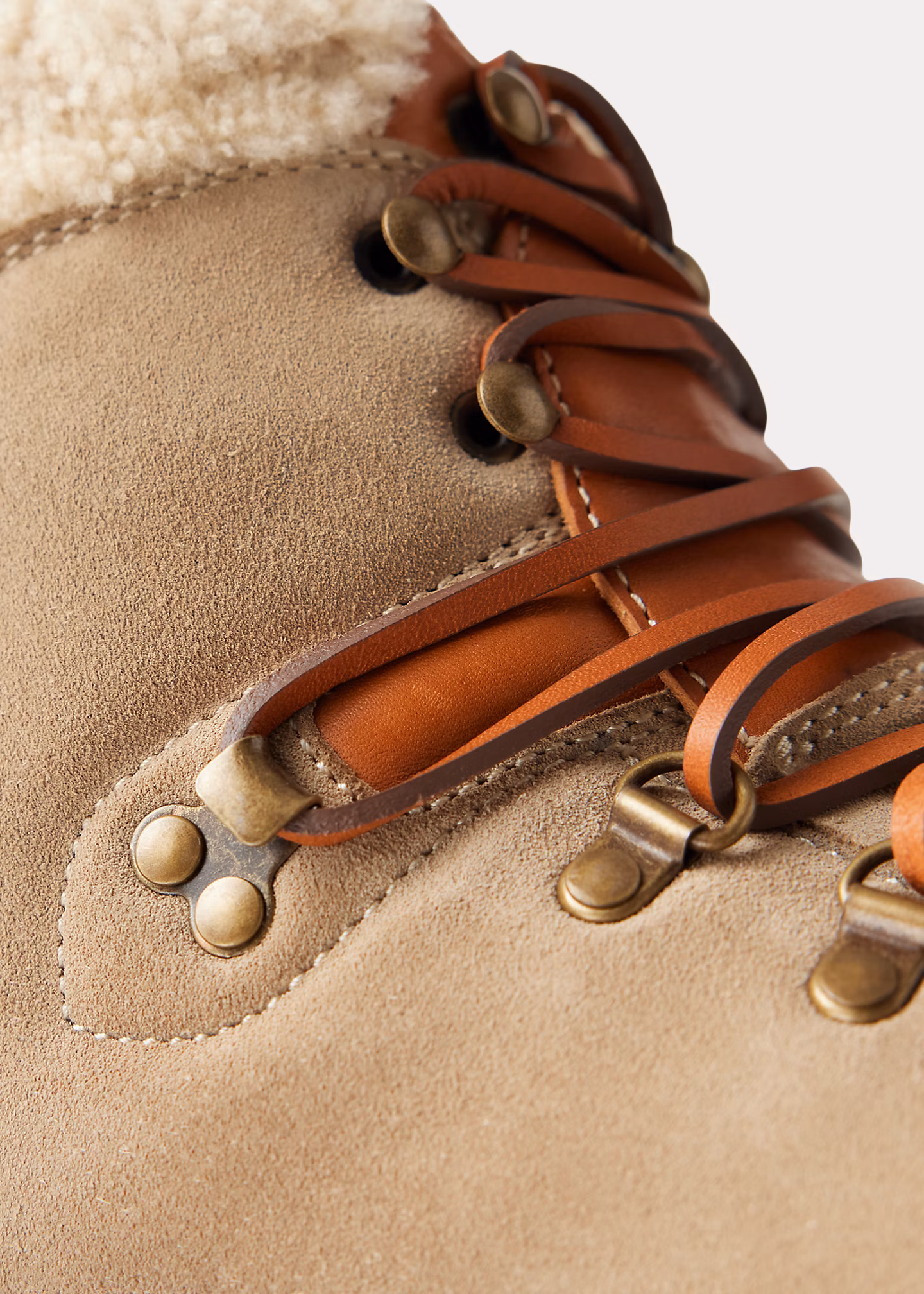 Stiefel Halpin aus Kalbswildleder - RALPH LAUREN OUTLET
