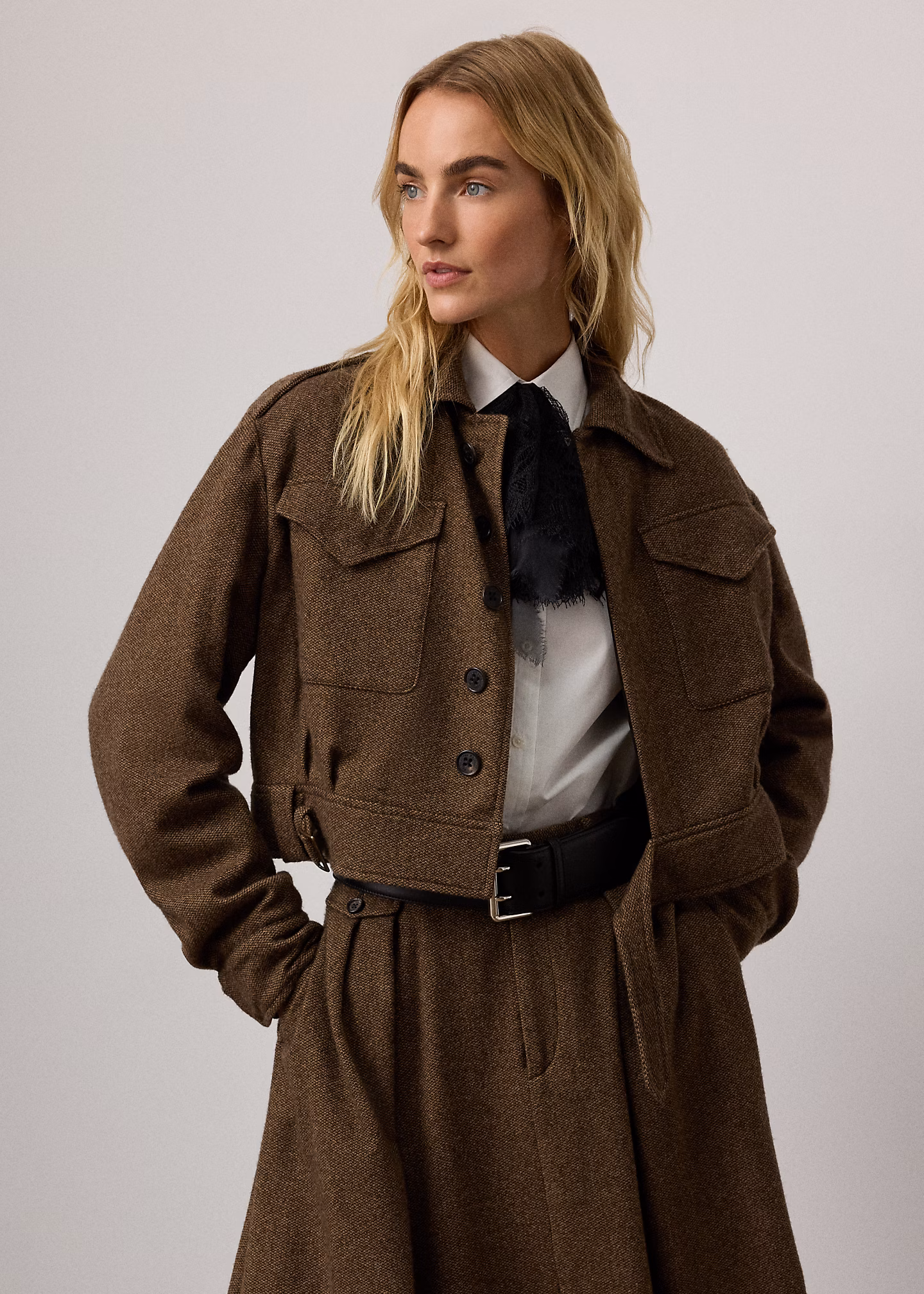 Fliegerjacke Maddison aus Tweed - RALPH LAUREN OUTLET