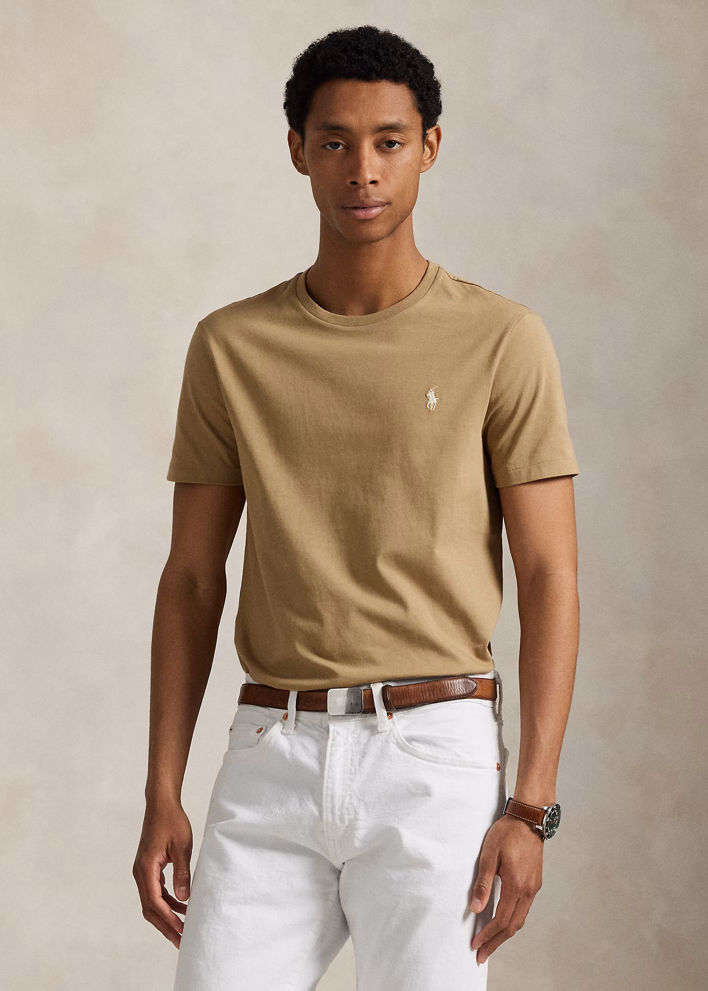 Custom-Slim-Fit Jersey-T-Shirt - RALPH LAUREN OUTLET