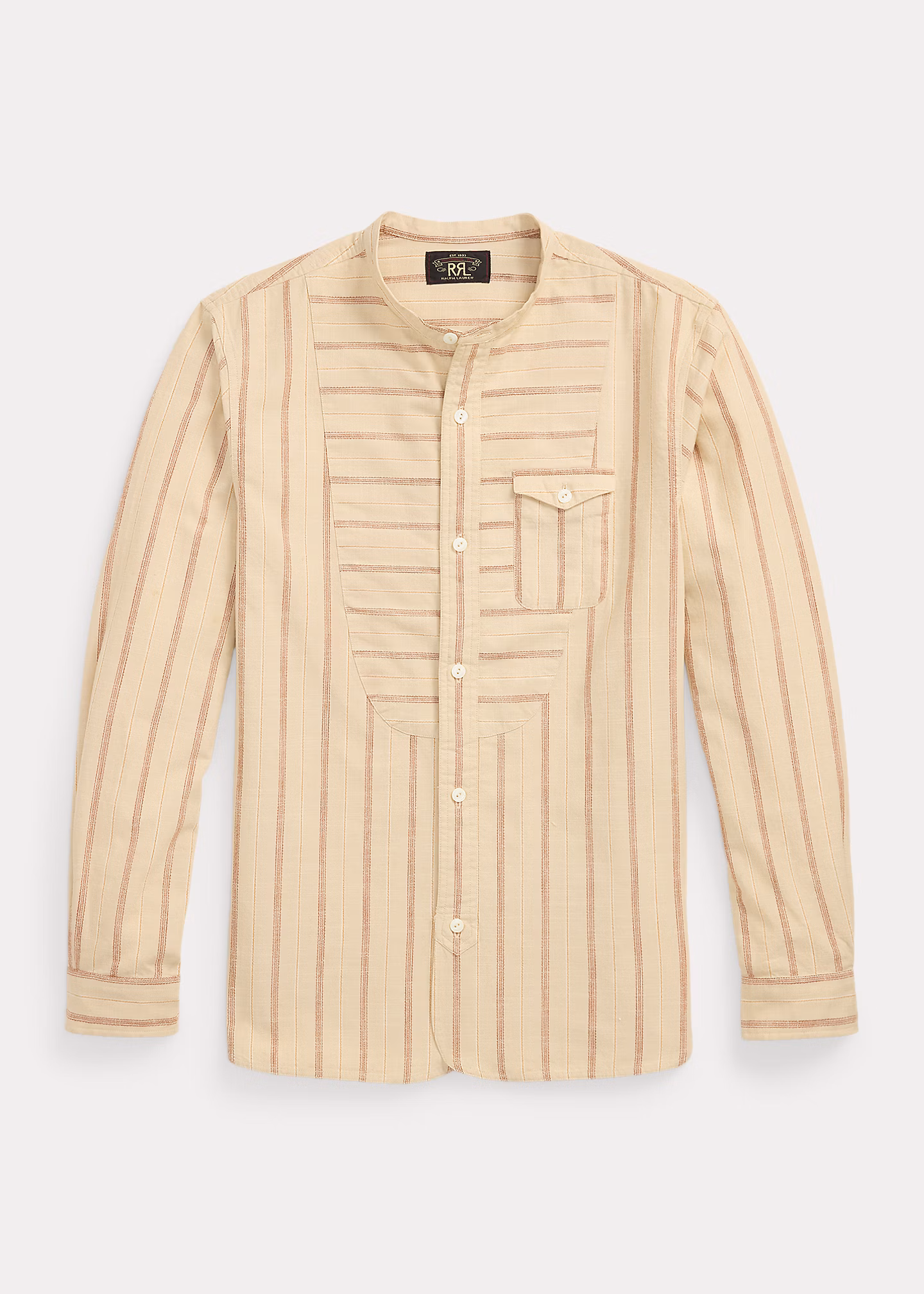 Gestreiftes Arbeitshemd aus Ratière - RALPH LAUREN OUTLET