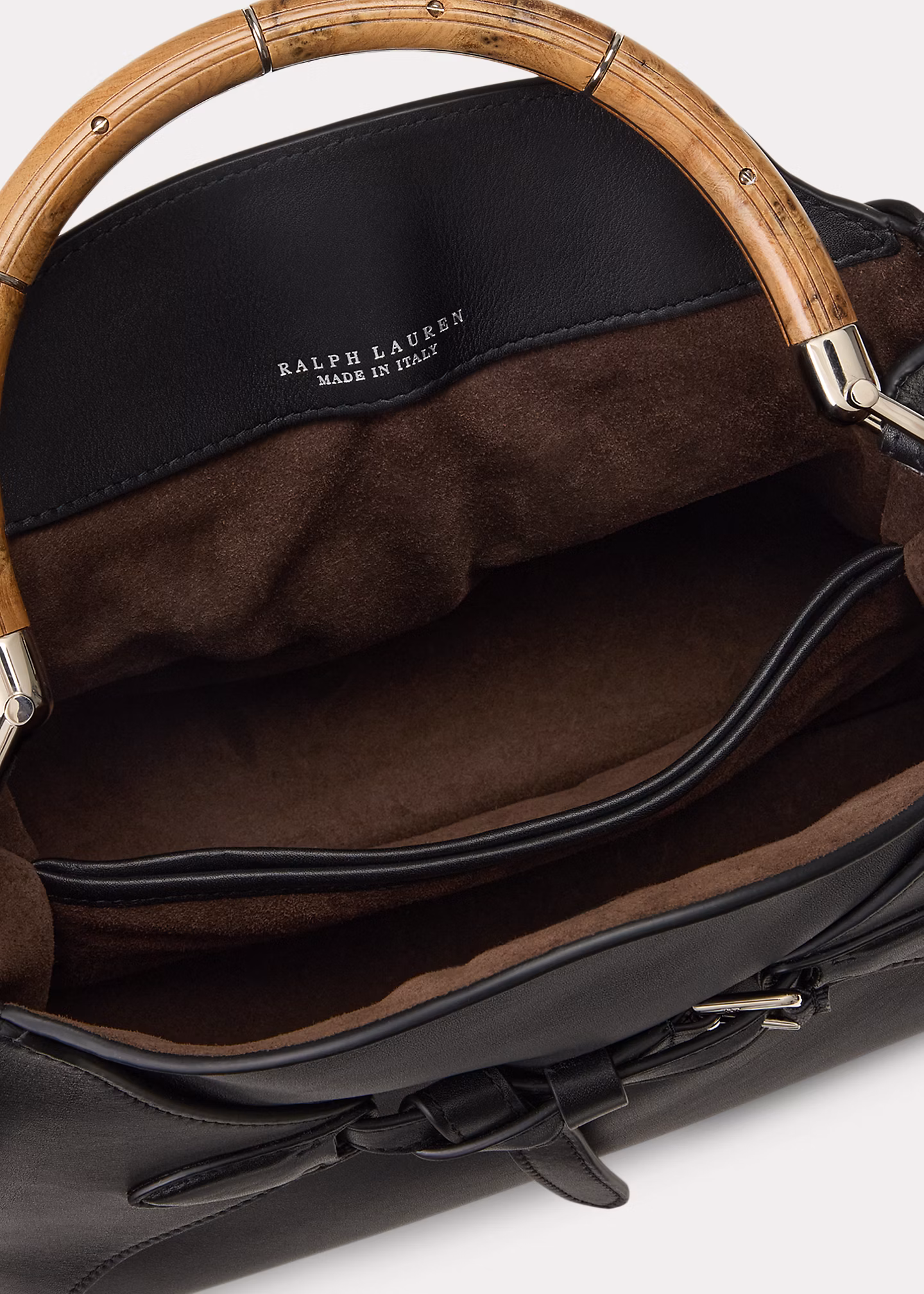 Die Kalbsledertasche Ralph mit Griff - RALPH LAUREN OUTLET
