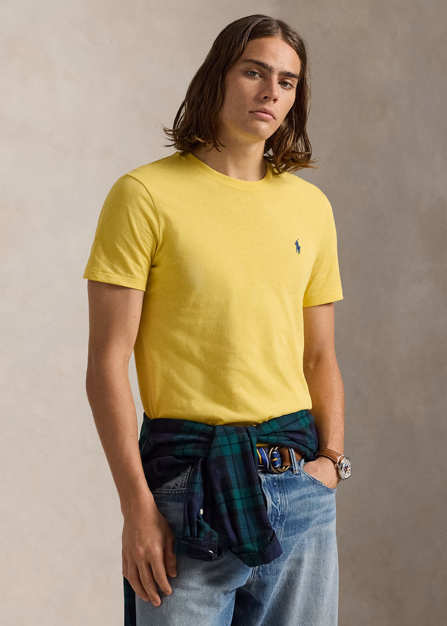 Custom-Slim-Fit Jersey-T-Shirt - RALPH LAUREN OUTLET