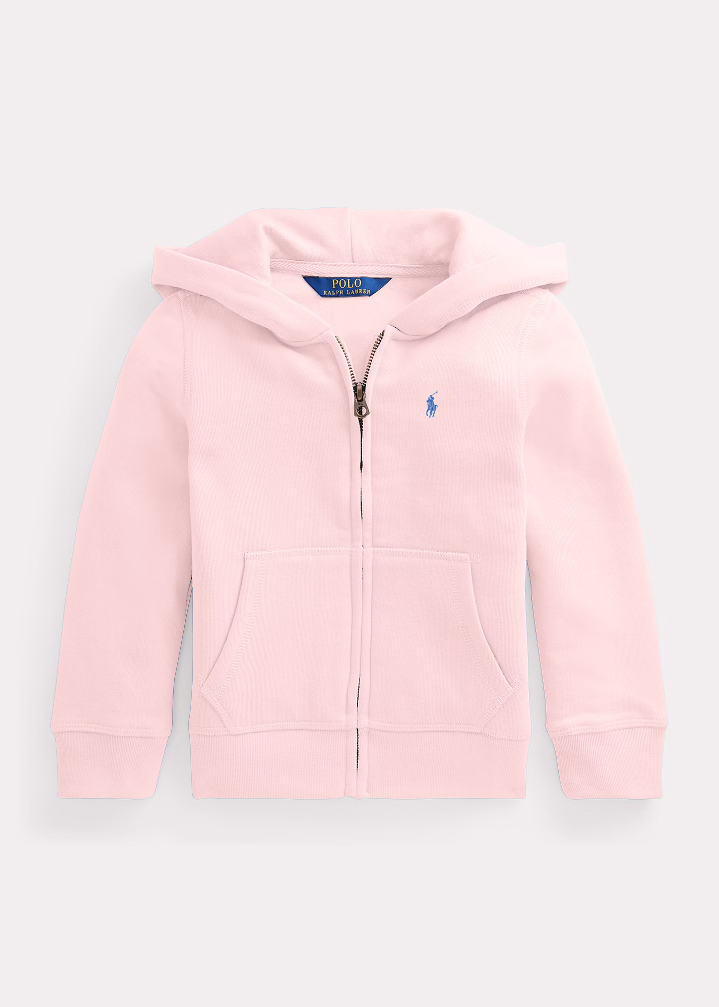 Fleece-Kapuzenjacke mit Reißverschluss - RALPH LAUREN OUTLET