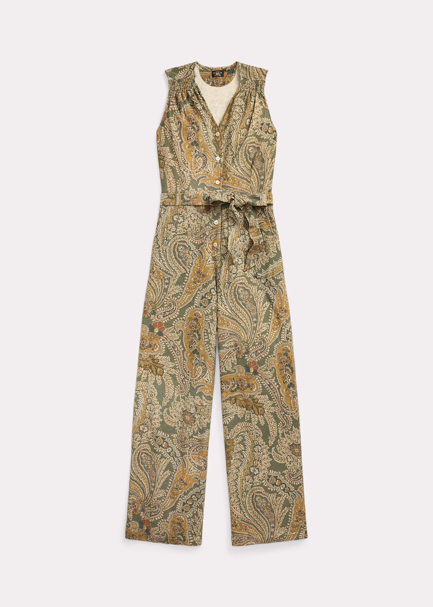 Paisley-Jumpsuit aus Jersey - RALPH LAUREN OUTLET