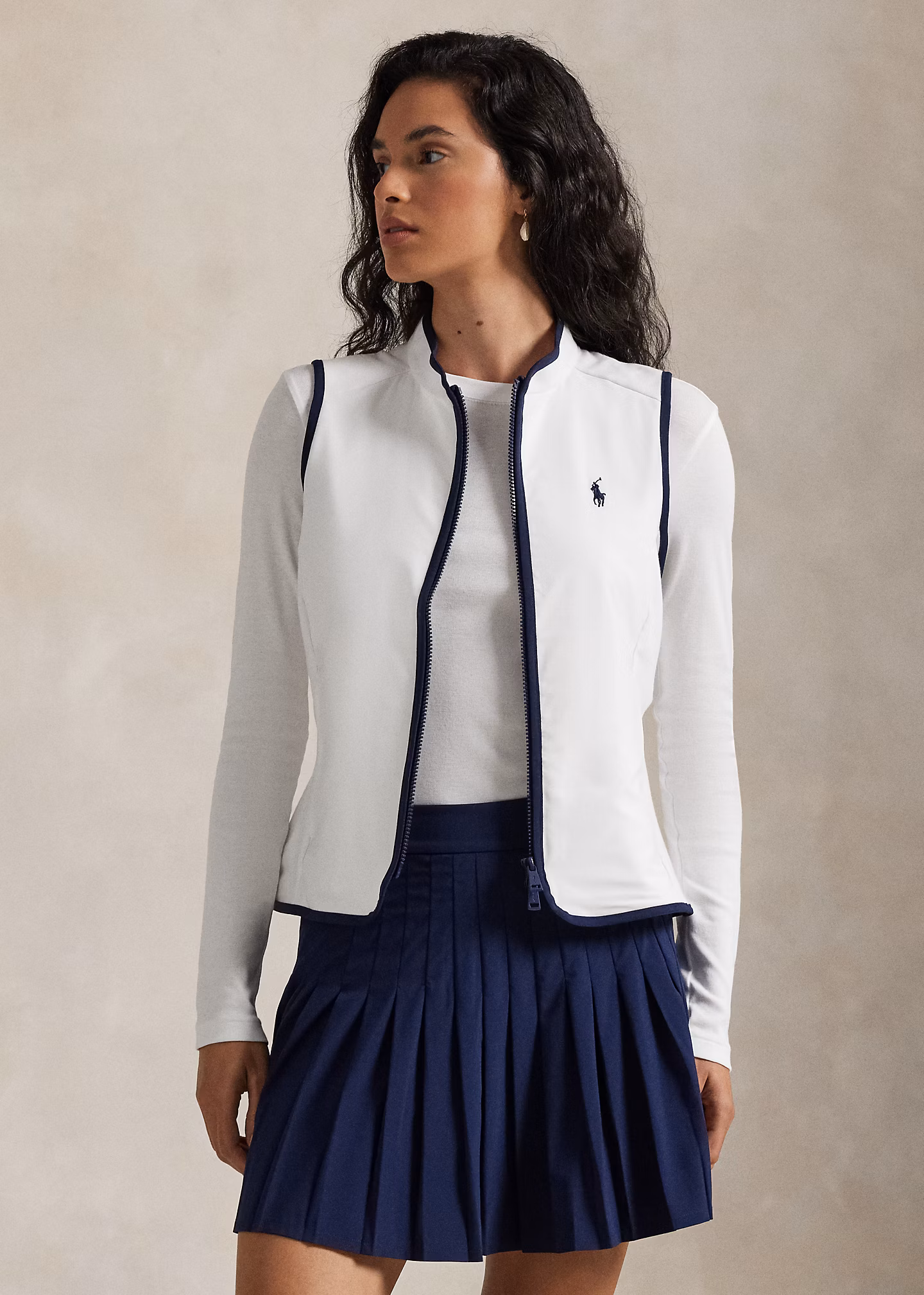 French-Terry-Weste mit Reißverschluss - RALPH LAUREN OUTLET