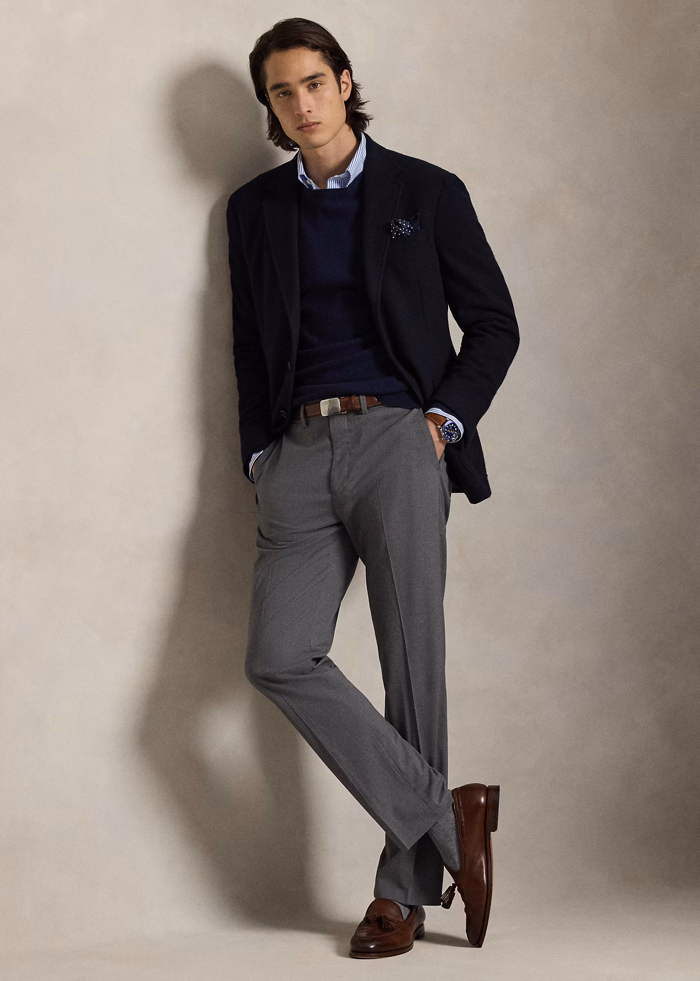 Straight-Fit Stretchhose Manhasset - RALPH LAUREN OUTLET