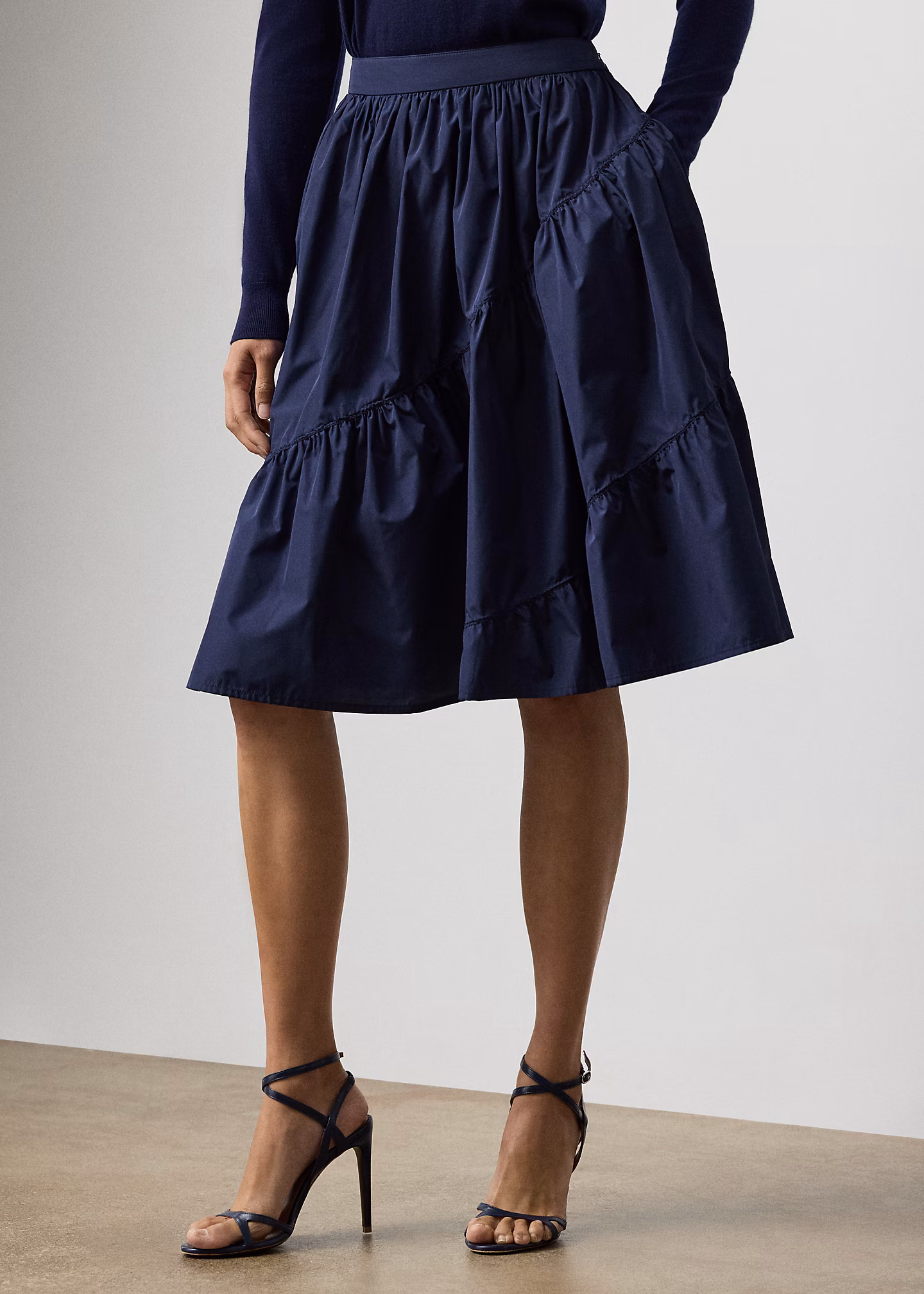 Federleichter Taftrock Kyle - RALPH LAUREN OUTLET